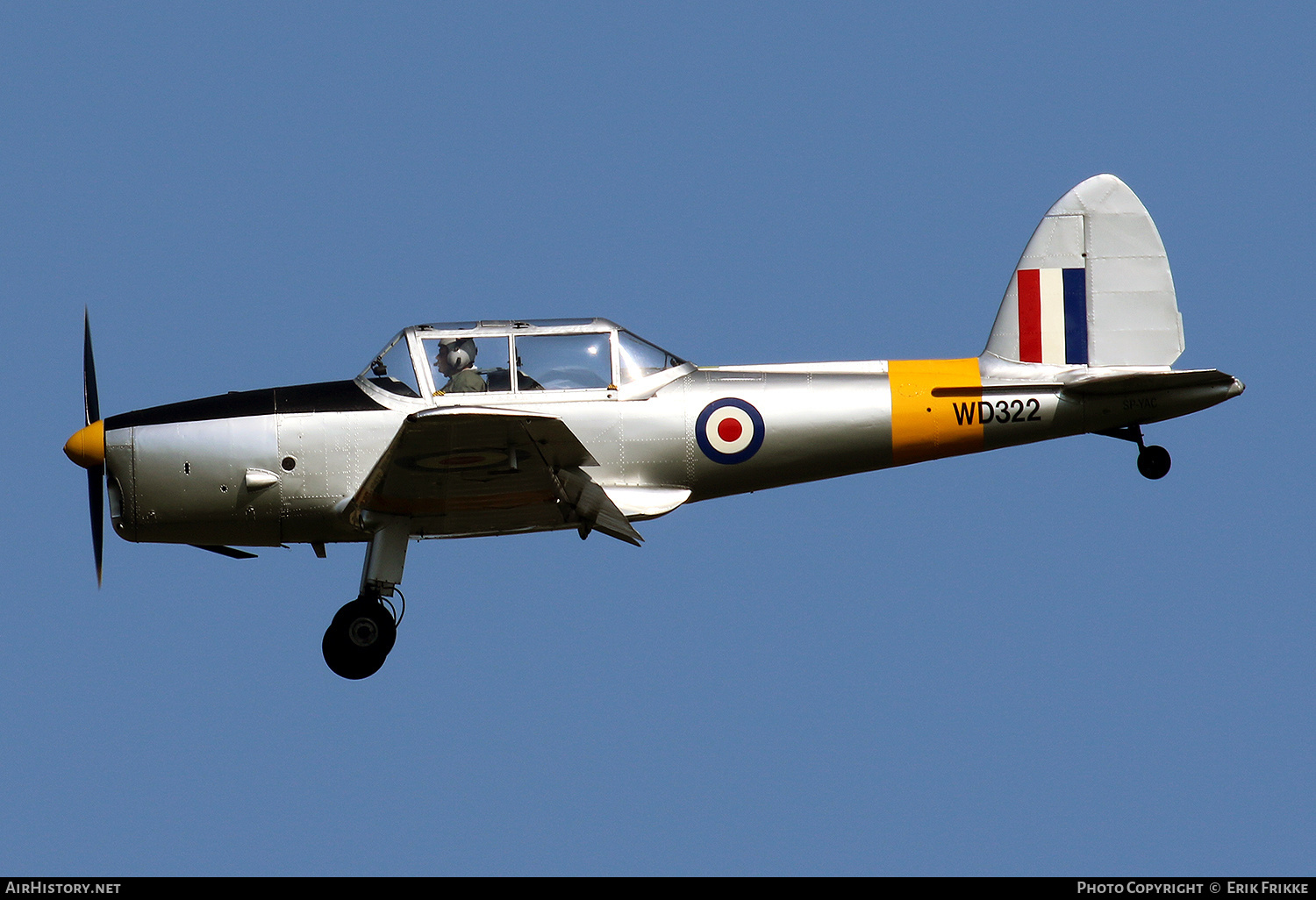 Aircraft Photo of SP-YAC / WD322 | De Havilland Canada DHC-1 Chipmunk Mk22 | UK - Air Force | AirHistory.net #598338