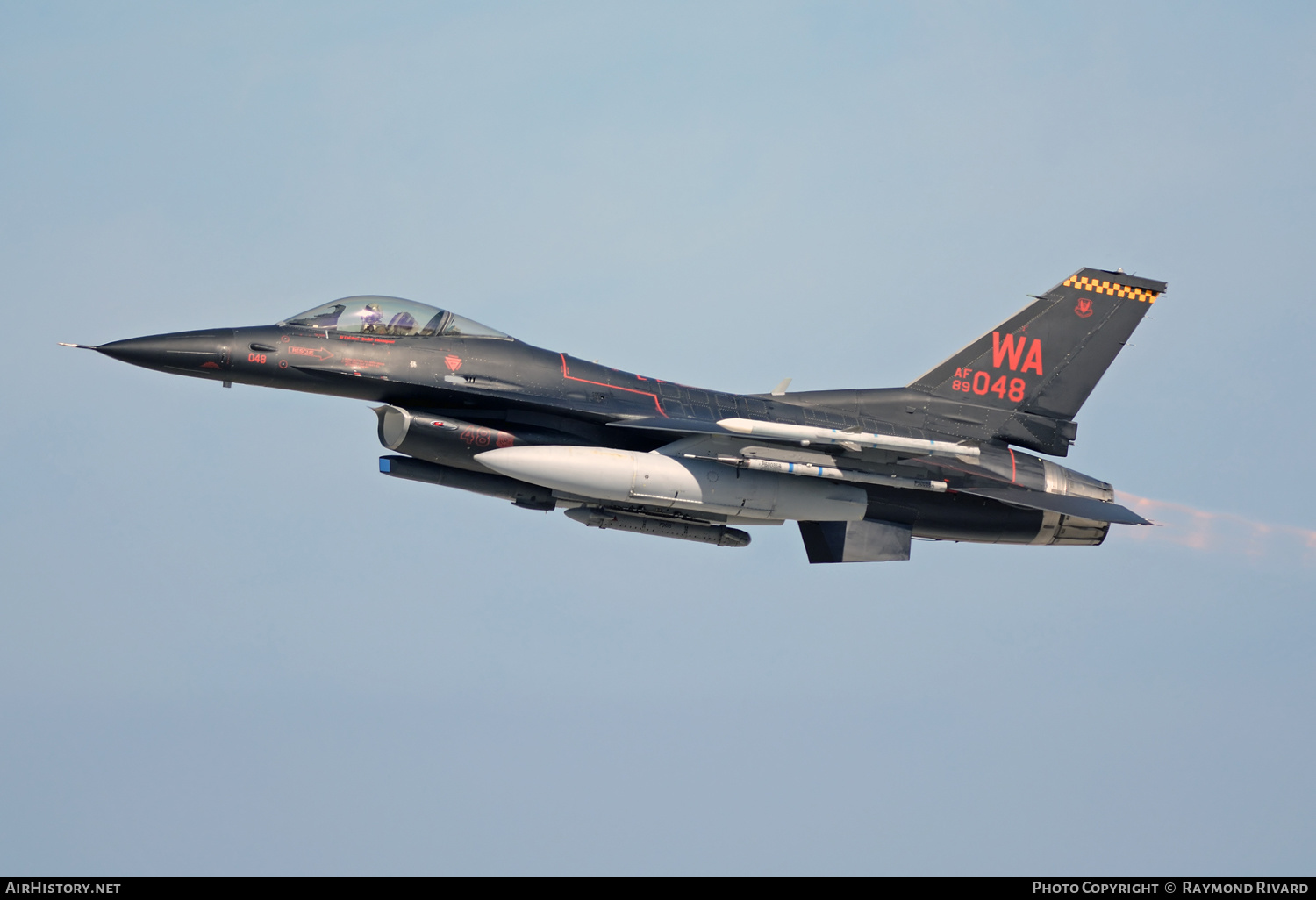 Aircraft Photo of 89-2048 / AF89-048 | General Dynamics F-16CM Fighting Falcon | USA - Air Force | AirHistory.net #598345