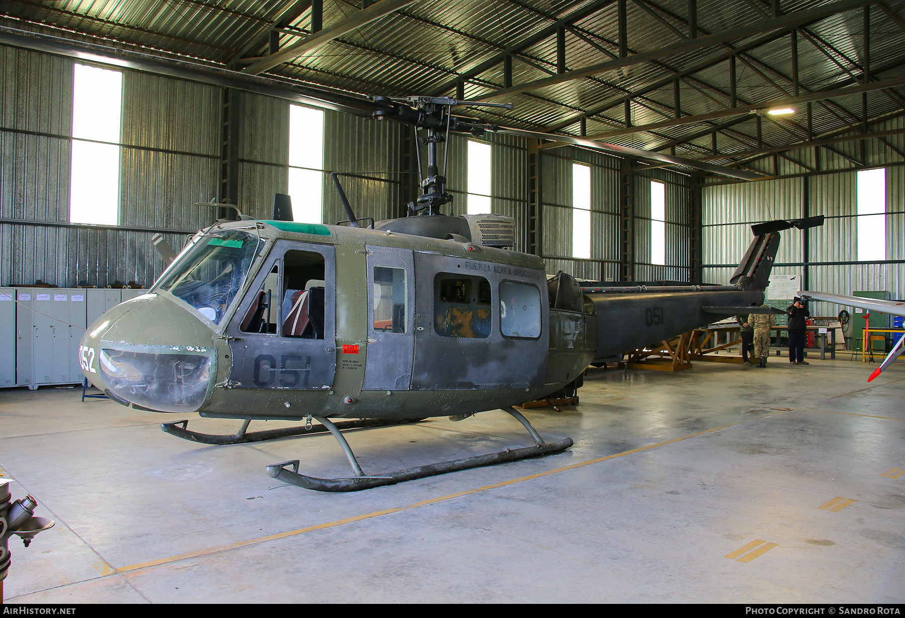 Aircraft Photo of 051 / FAU-051 | Bell UH-1H Iroquois | Uruguay - Air Force | AirHistory.net #598371