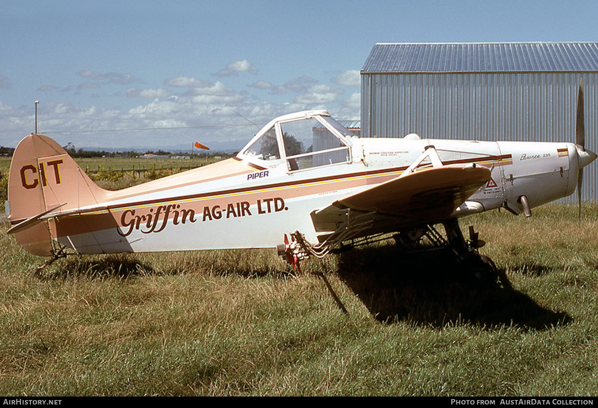 Aircraft Photo of ZK-CIT / CIT | Piper PA-25-235 Pawnee B | Griffin Ag-Air | AirHistory.net #598378