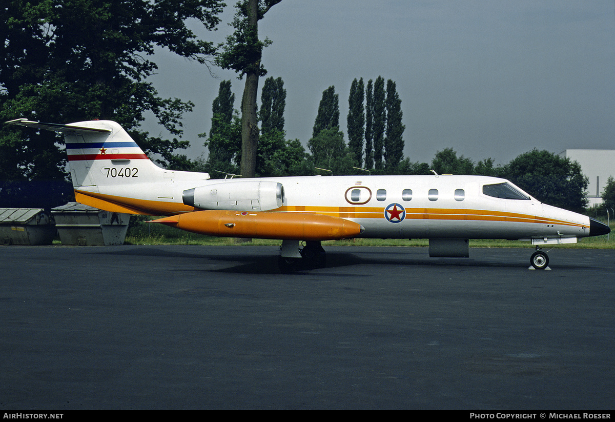 Aircraft Photo of 70402 | Gates Learjet 25B | Yugoslavia - Air Force | AirHistory.net #598389