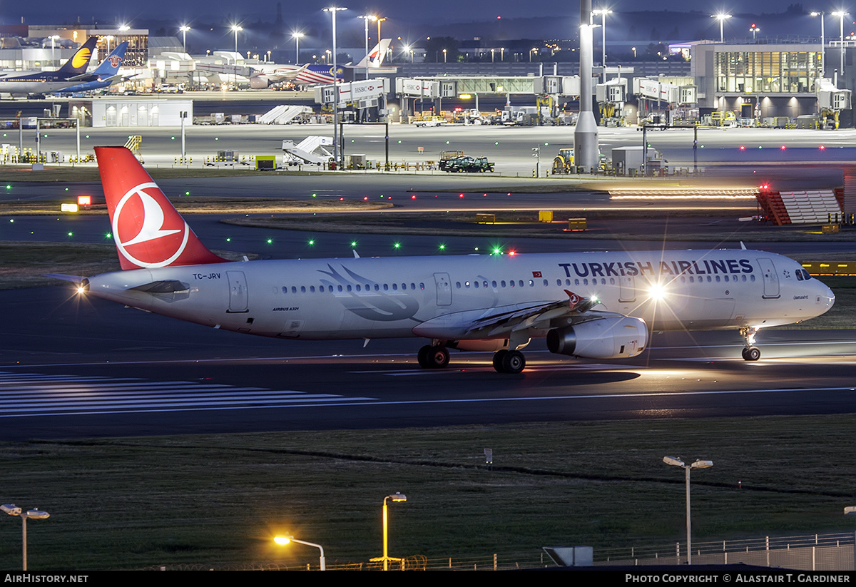 Aircraft Photo of TC-JRV | Airbus A321-231 | Turkish Airlines | AirHistory.net #598401