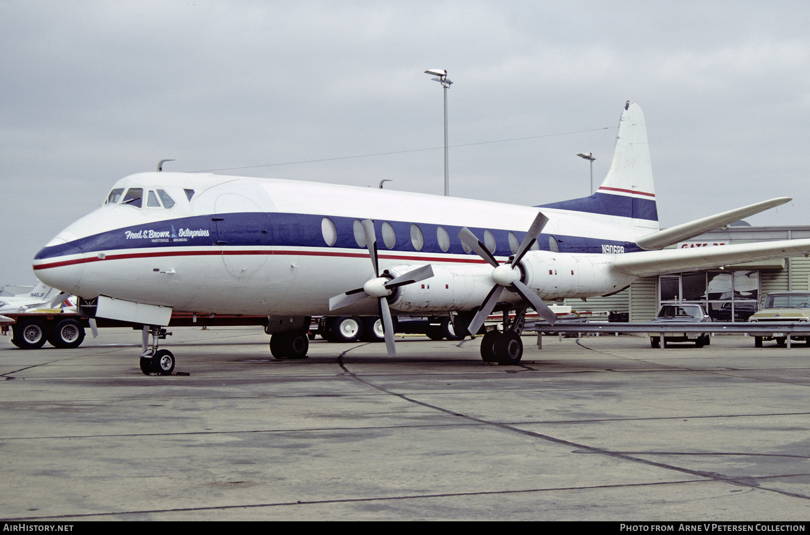 Aircraft Photo of N906RB | Vickers 764D Viscount | Fred S. Brown Enterprises | AirHistory.net #598403