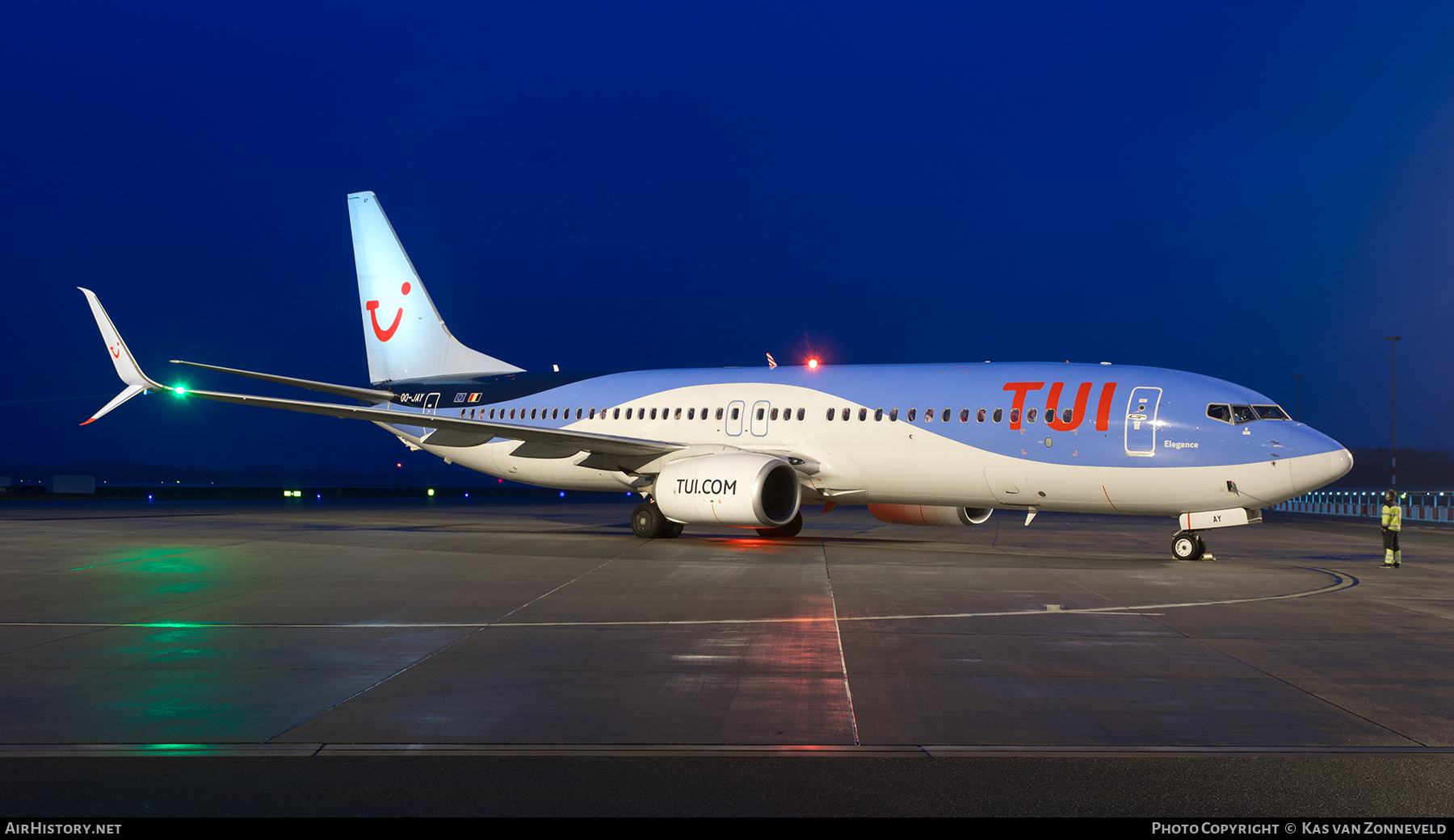 Aircraft Photo of OO-JAY | Boeing 737-8K5 | TUI | AirHistory.net #598409