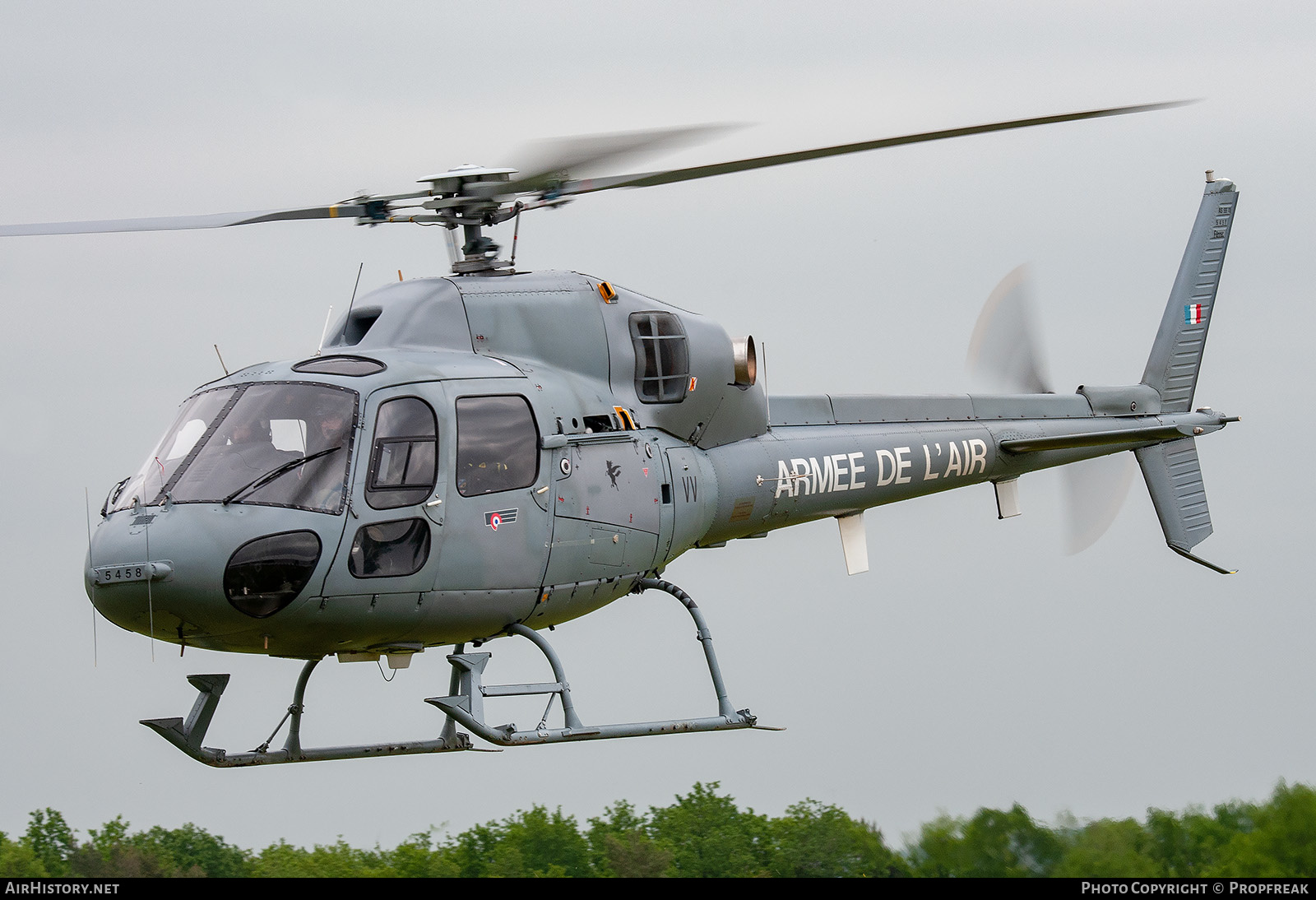 Aircraft Photo of 5458 | Aerospatiale AS-555AN Fennec | France - Air Force | AirHistory.net #598420