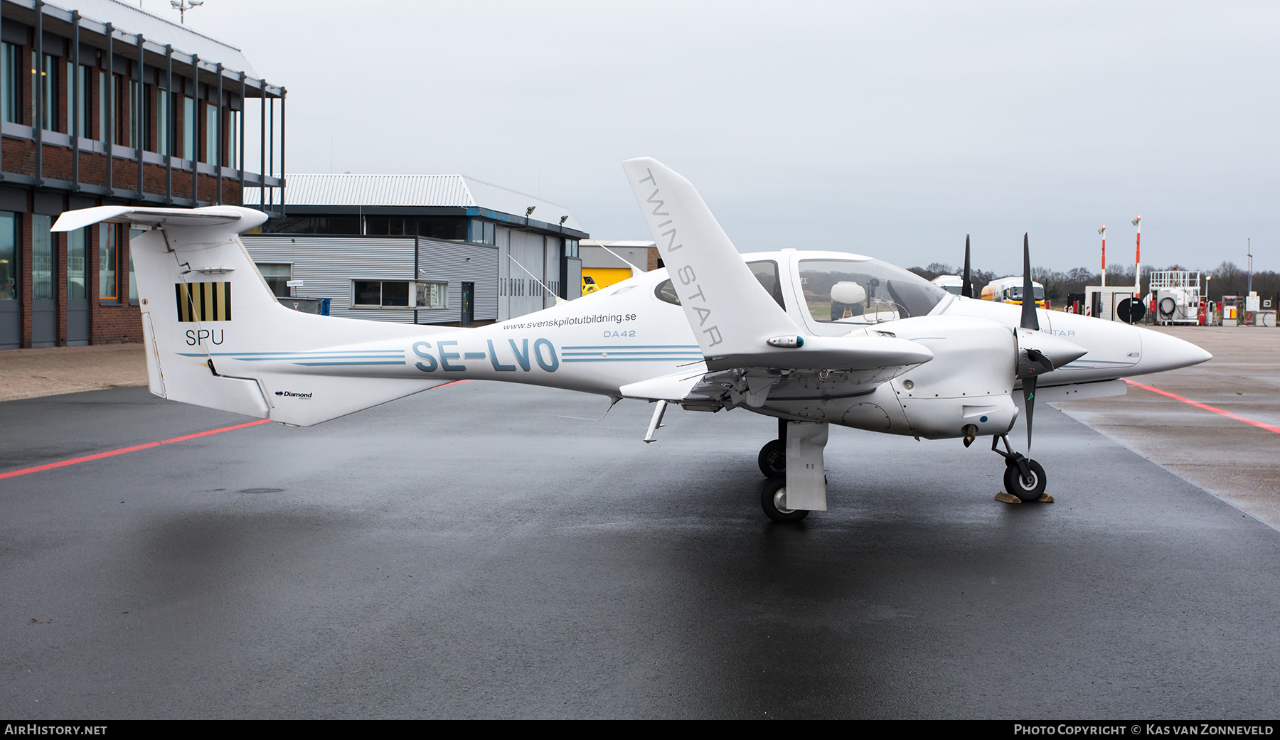 Aircraft Photo of SE-LVO | Diamond DA42 Twin Star | SPU Flight Academy | AirHistory.net #598427