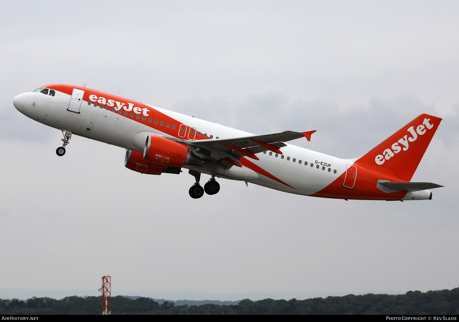 Aircraft Photo of G-EZUF | Airbus A320-214 | EasyJet | AirHistory.net #598447