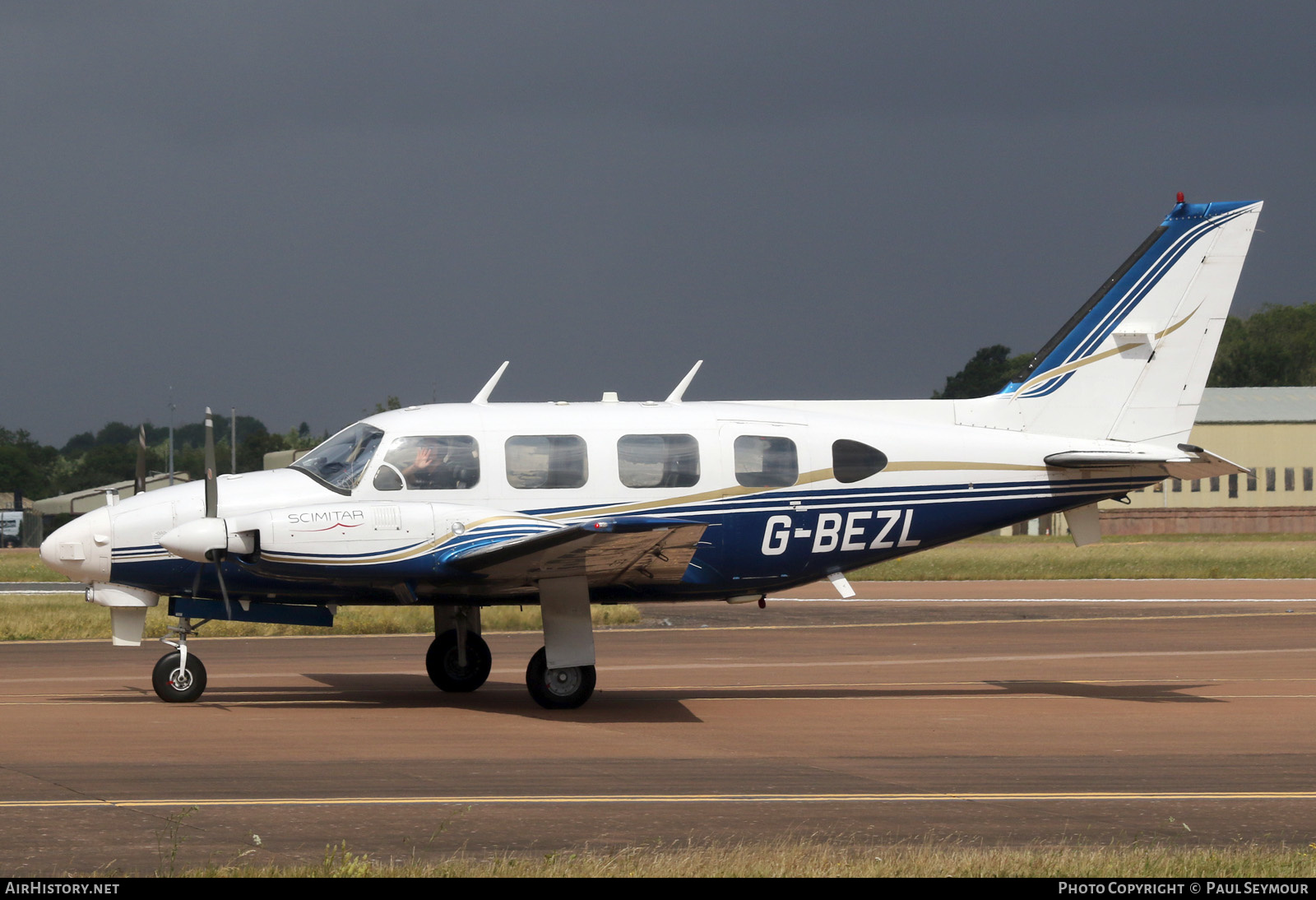 Aircraft Photo of G-BEZL | Piper PA-31-310 Navajo C | Scimitar | AirHistory.net #598488