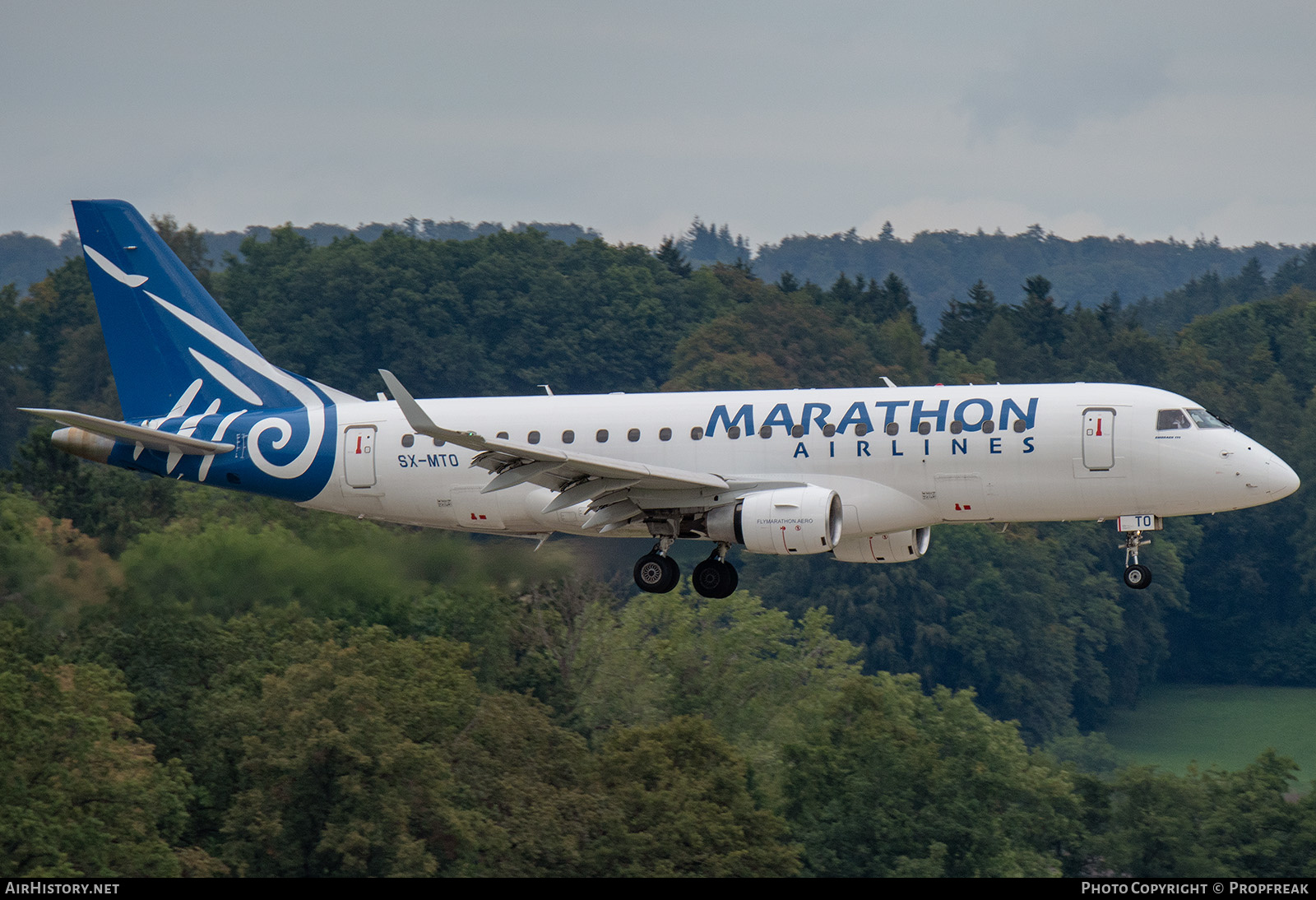 Aircraft Photo of SX-MTO | Embraer 175STD (ERJ-170-200STD) | Marathon Airlines | AirHistory.net #598505