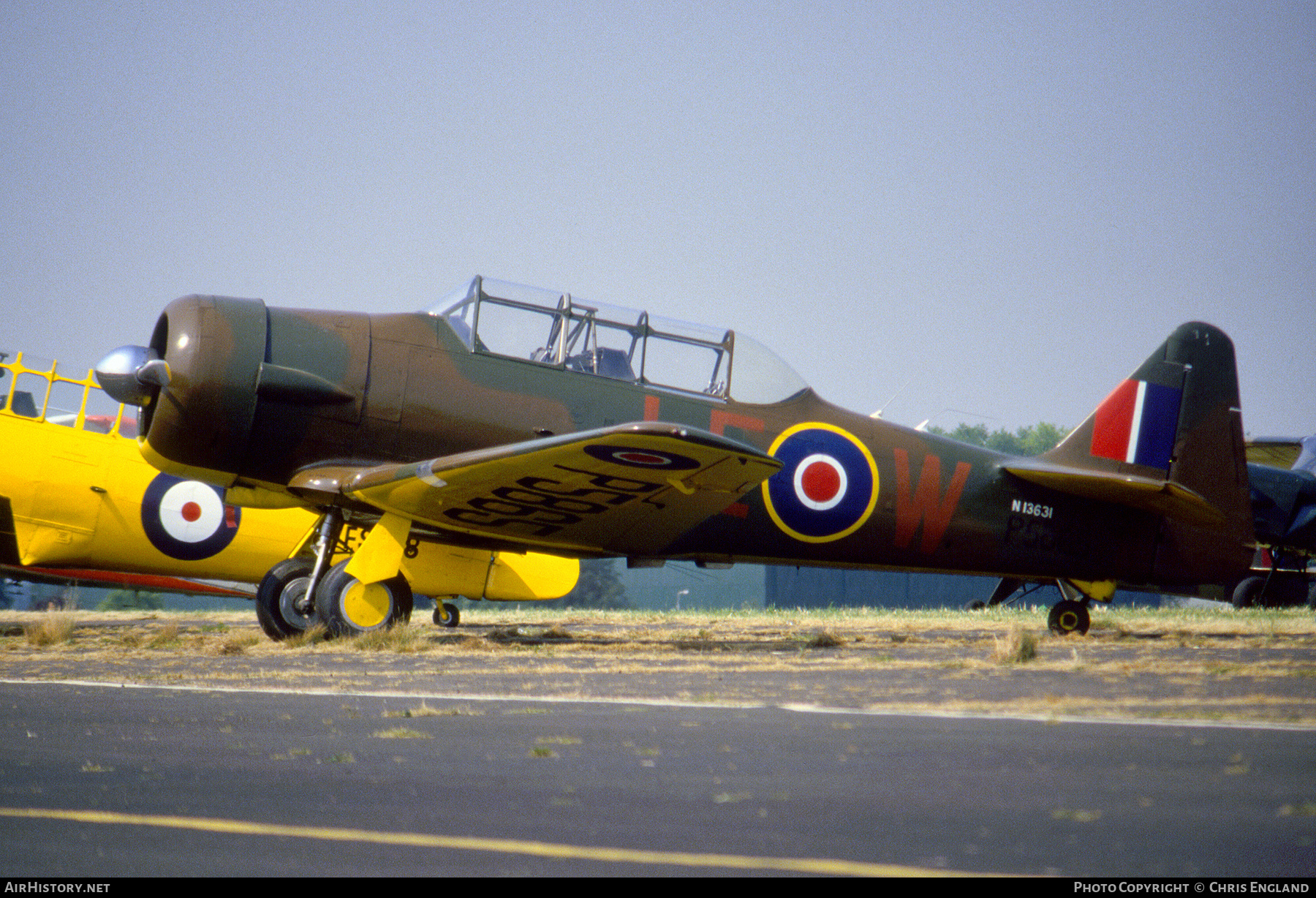 Aircraft Photo of N13631 / P5865 | North American T-6J Harvard Mk IV | UK - Air Force | AirHistory.net #598506