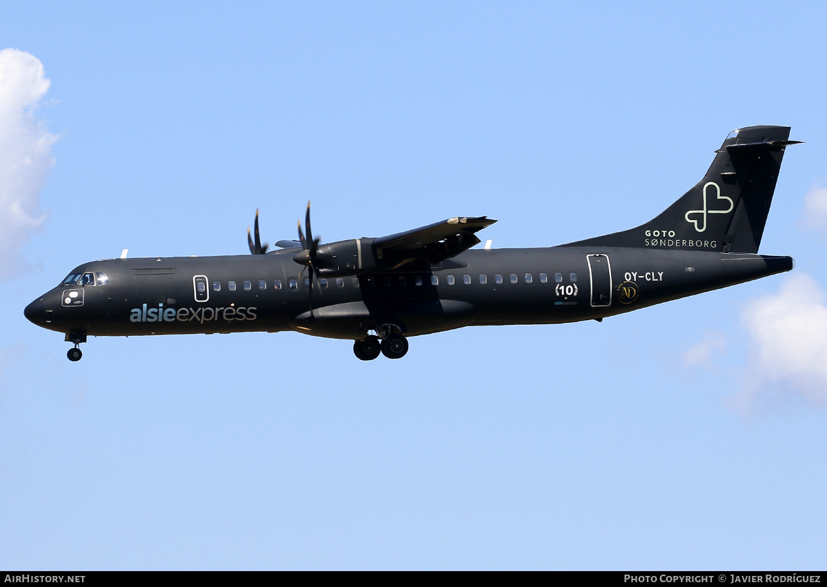 Aircraft Photo of OY-CLY | ATR ATR-72-500 (ATR-72-212A) | Alsie Express | AirHistory.net #598539