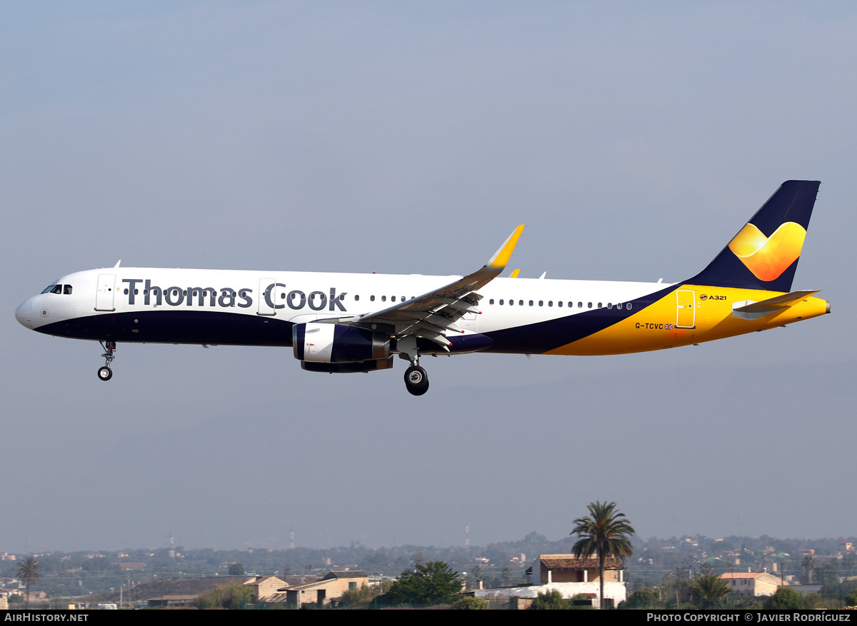 Aircraft Photo of G-TCVC | Airbus A321-231 | Thomas Cook Airlines | AirHistory.net #598570