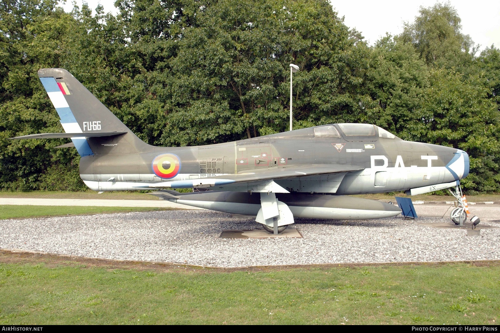 Aircraft Photo of FU66 | Republic F-84F Thunderstreak | Belgium - Air Force | AirHistory.net #598573