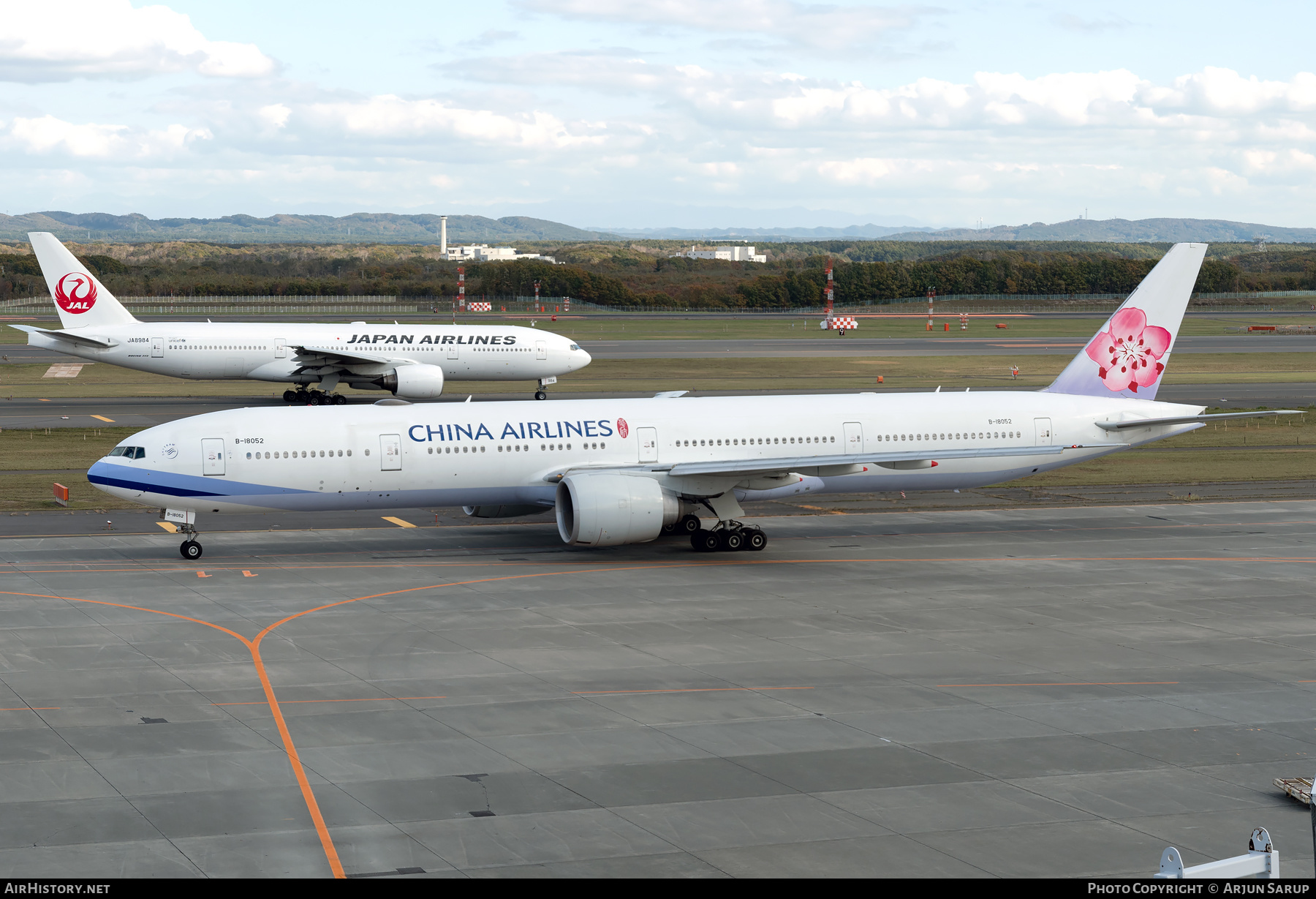 Aircraft Photo of B-18052 | Boeing 777-36N/ER | China Airlines | AirHistory.net #598588