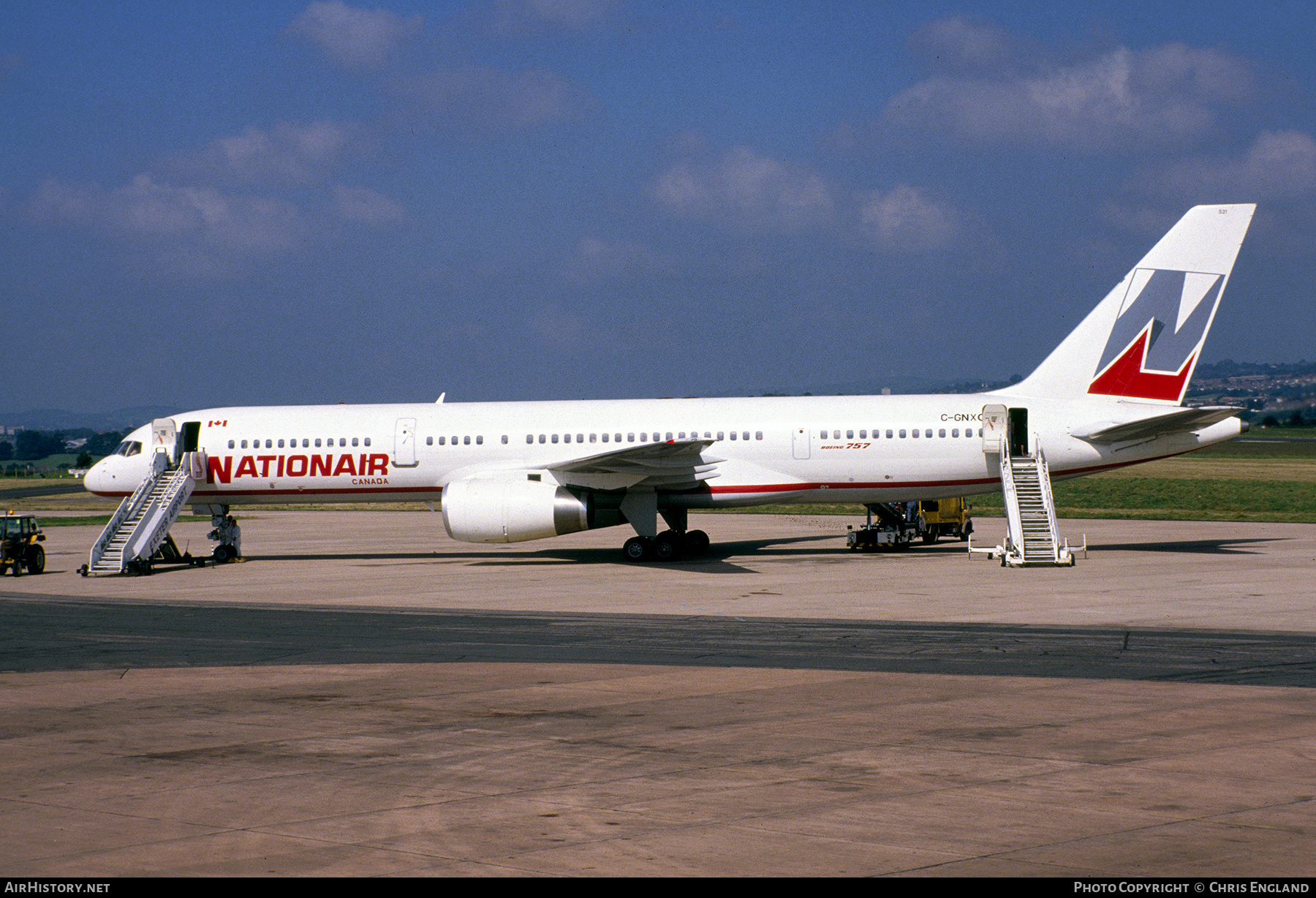 Aircraft Photo of C-GNXC | Boeing 757-28A | Nationair | AirHistory.net #598603