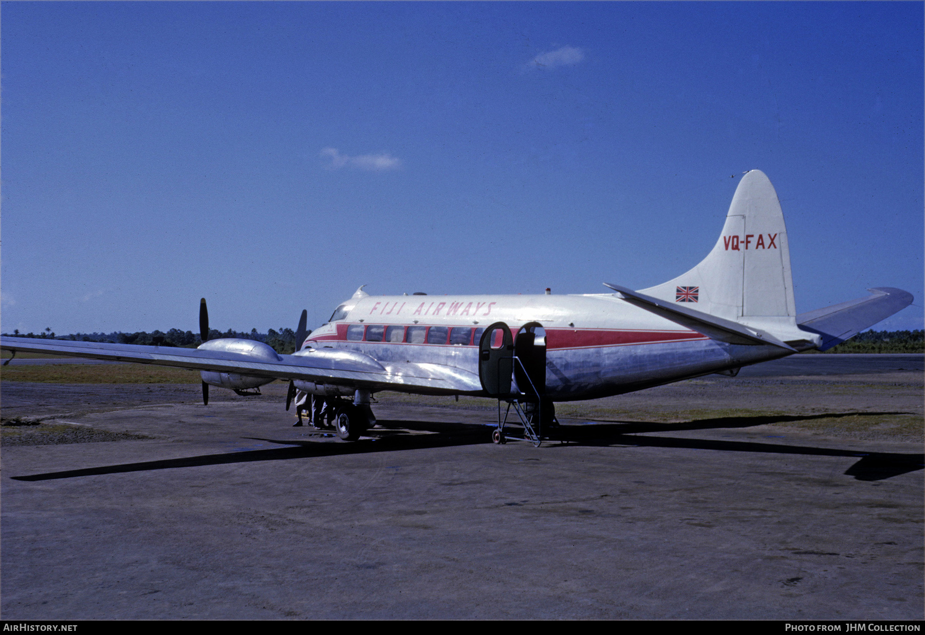 Aircraft Photo of VQ-FAX | De Havilland D.H. 114 Heron 1B | Fiji Airways | AirHistory.net #598610