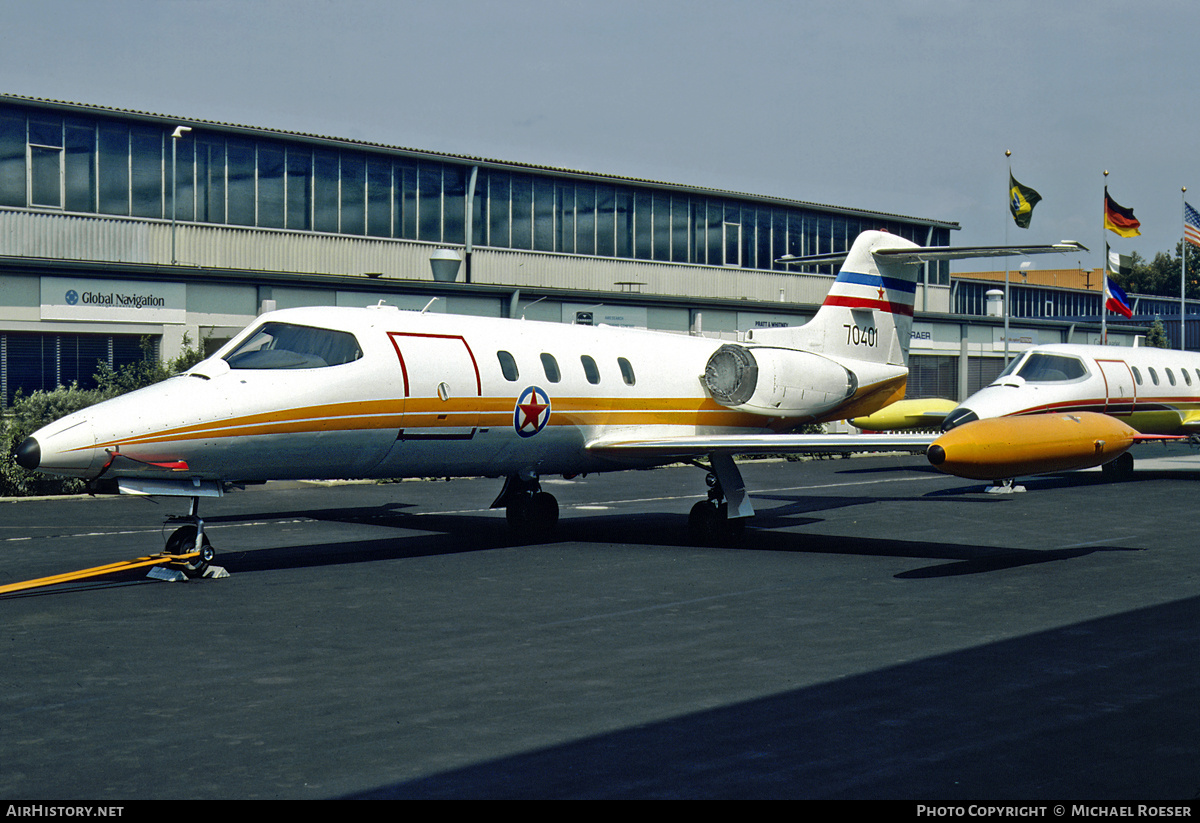 Aircraft Photo of 70401 | Gates Learjet 25B | Yugoslavia - Air Force | AirHistory.net #598632
