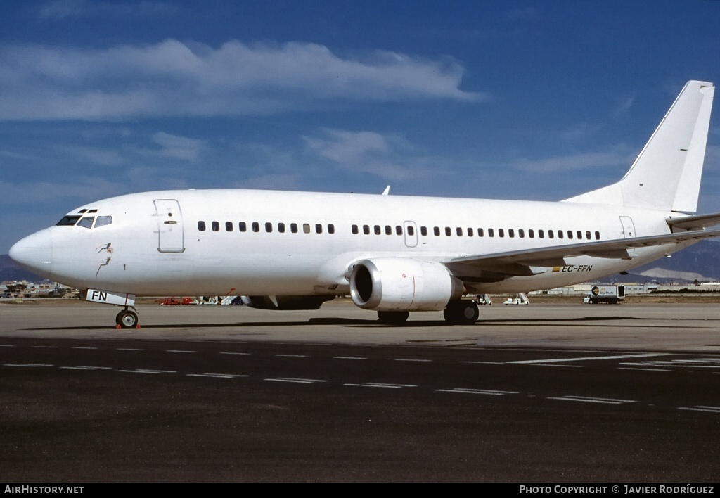Aircraft Photo of EC-FFN | Boeing 737-36E | AirHistory.net #598638