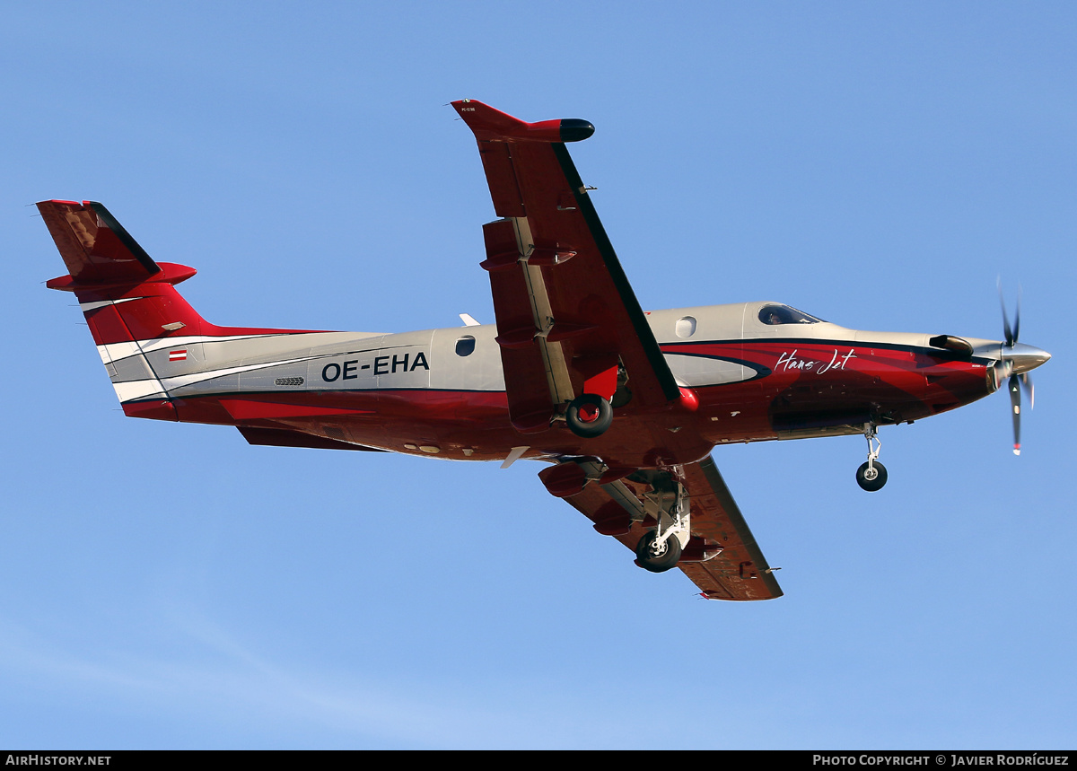 Aircraft Photo of OE-EHA | Pilatus PC-12NG (PC-12/47E) | Hans Jet | AirHistory.net #598655