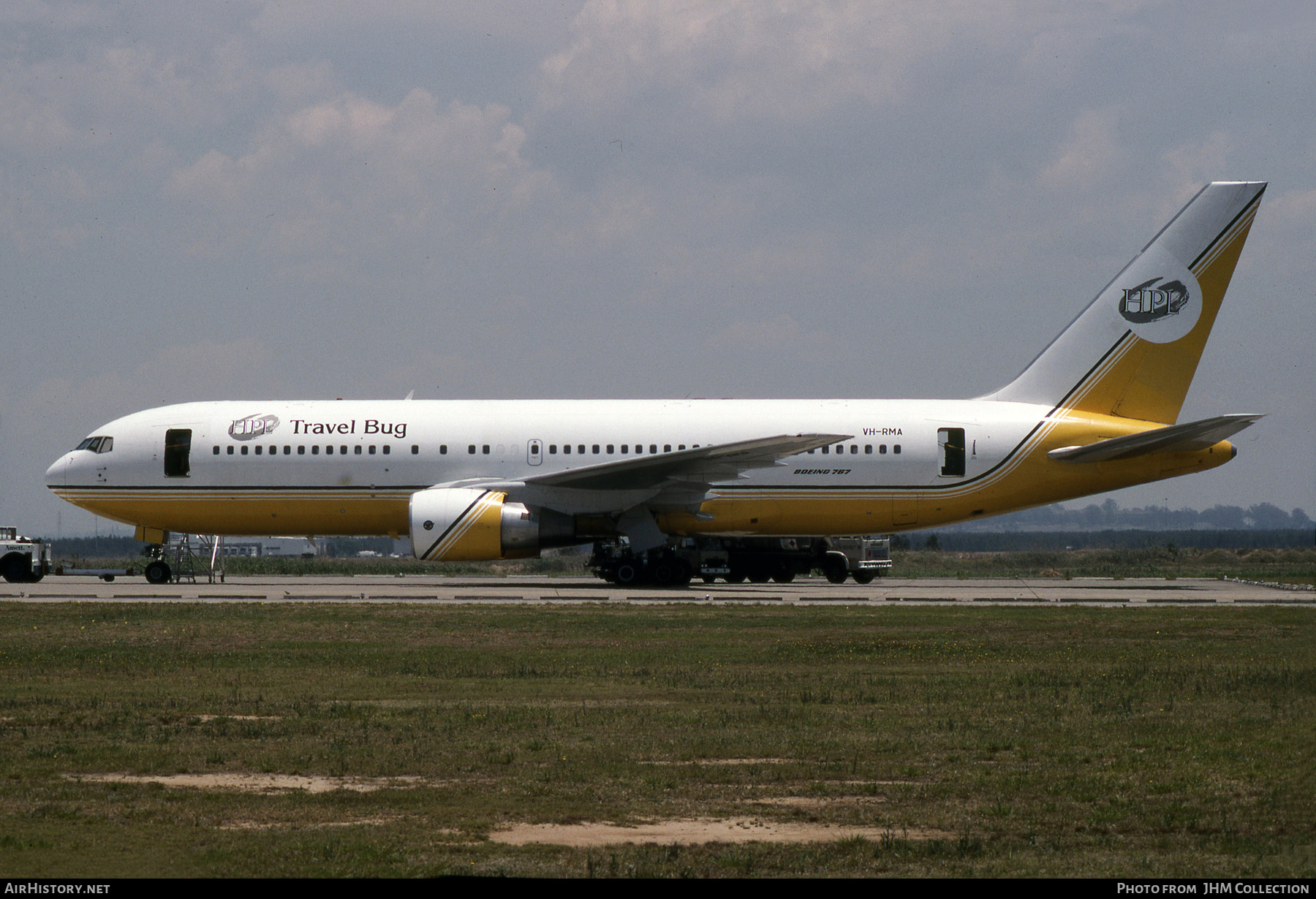 Aircraft Photo of VH-RMA | Boeing 767-284/ER | HPL Travel Bug | AirHistory.net #598658