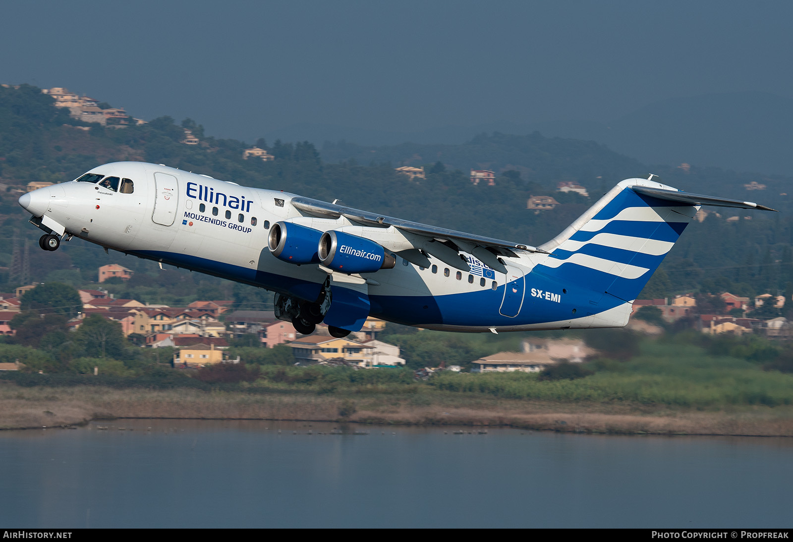 Aircraft Photo of SX-EMI | British Aerospace Avro 146-RJ85 | Ellinair | AirHistory.net #598665