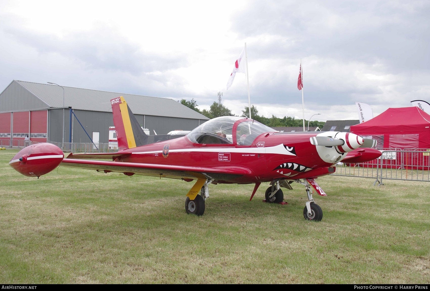 Aircraft Photo of ST-22 | SIAI-Marchetti SF-260MB | Belgium - Air Force | AirHistory.net #598667