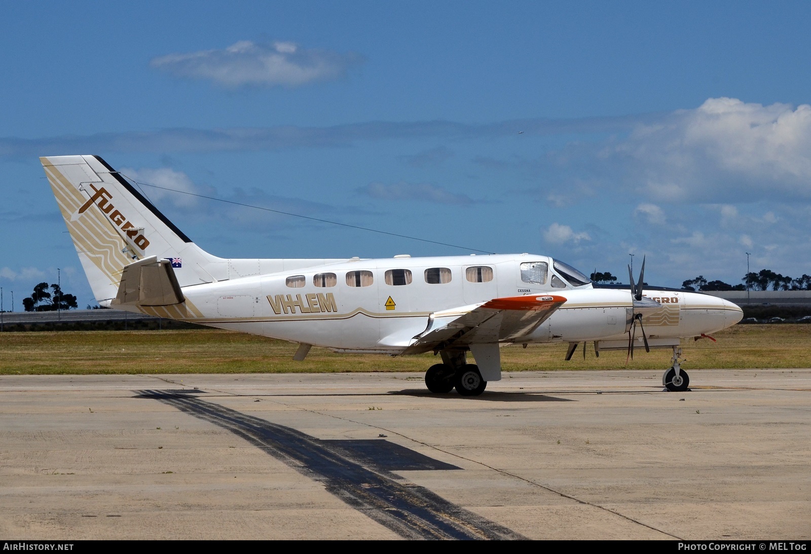 Aircraft Photo of VH-LEM | Cessna 441 Conquest | Fugro Airborne Surveys | AirHistory.net #598679