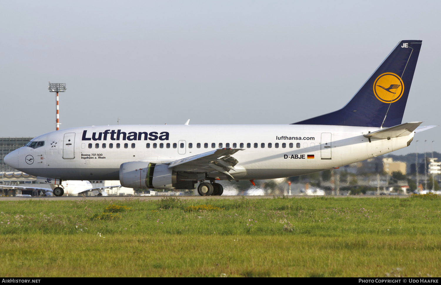 Aircraft Photo of D-ABJE | Boeing 737-530 | Lufthansa | AirHistory.net #598685