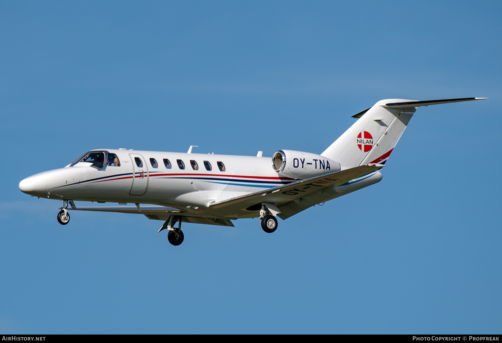 Aircraft Photo of OY-TNA | Cessna 525B CitationJet CJ3+ | Nilan | AirHistory.net #598687