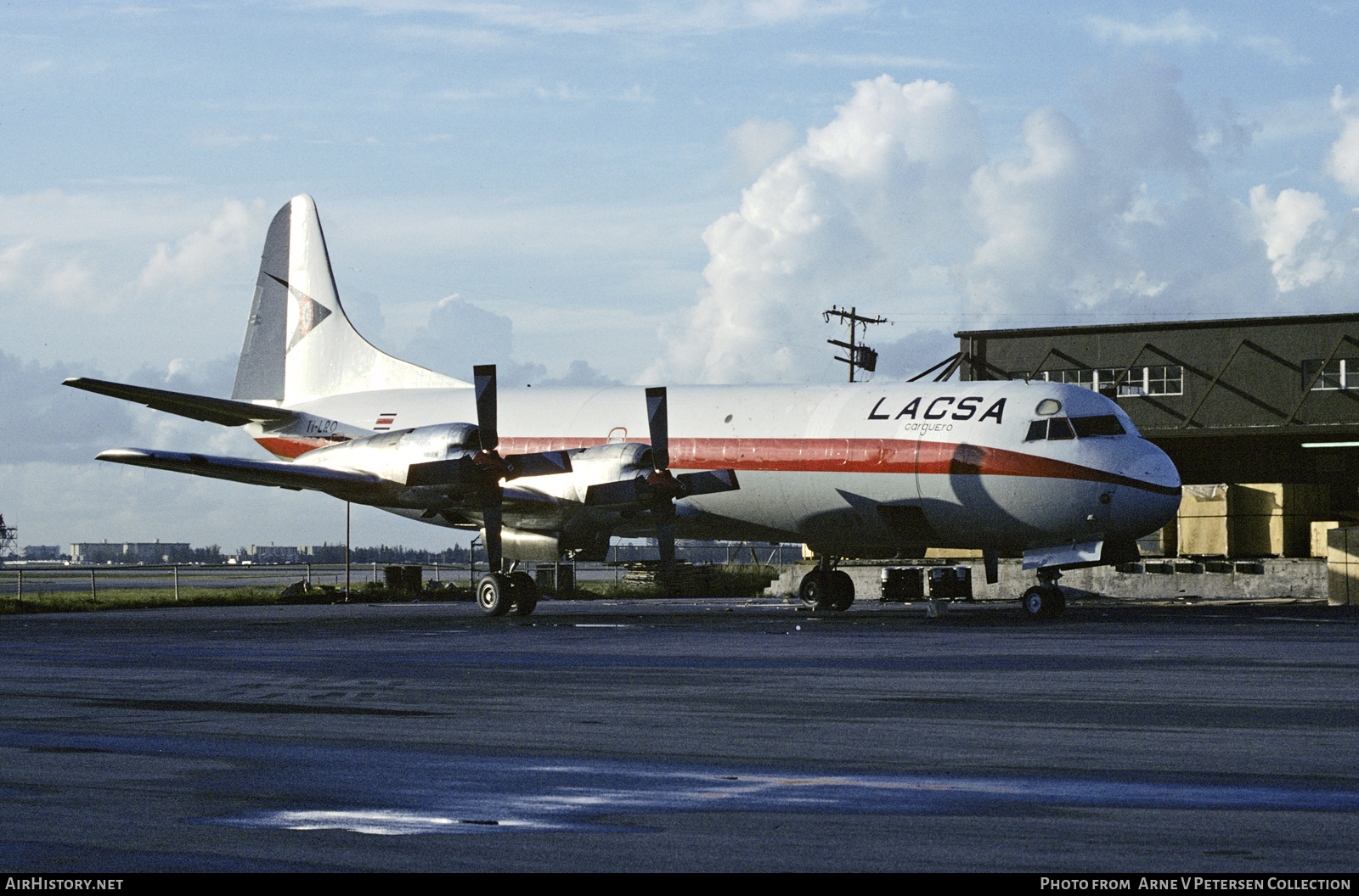 Aircraft Photo of TI-LRO | Lockheed L-188C(F) Electra | LACSA - Líneas Aéreas de Costa Rica | AirHistory.net #598726