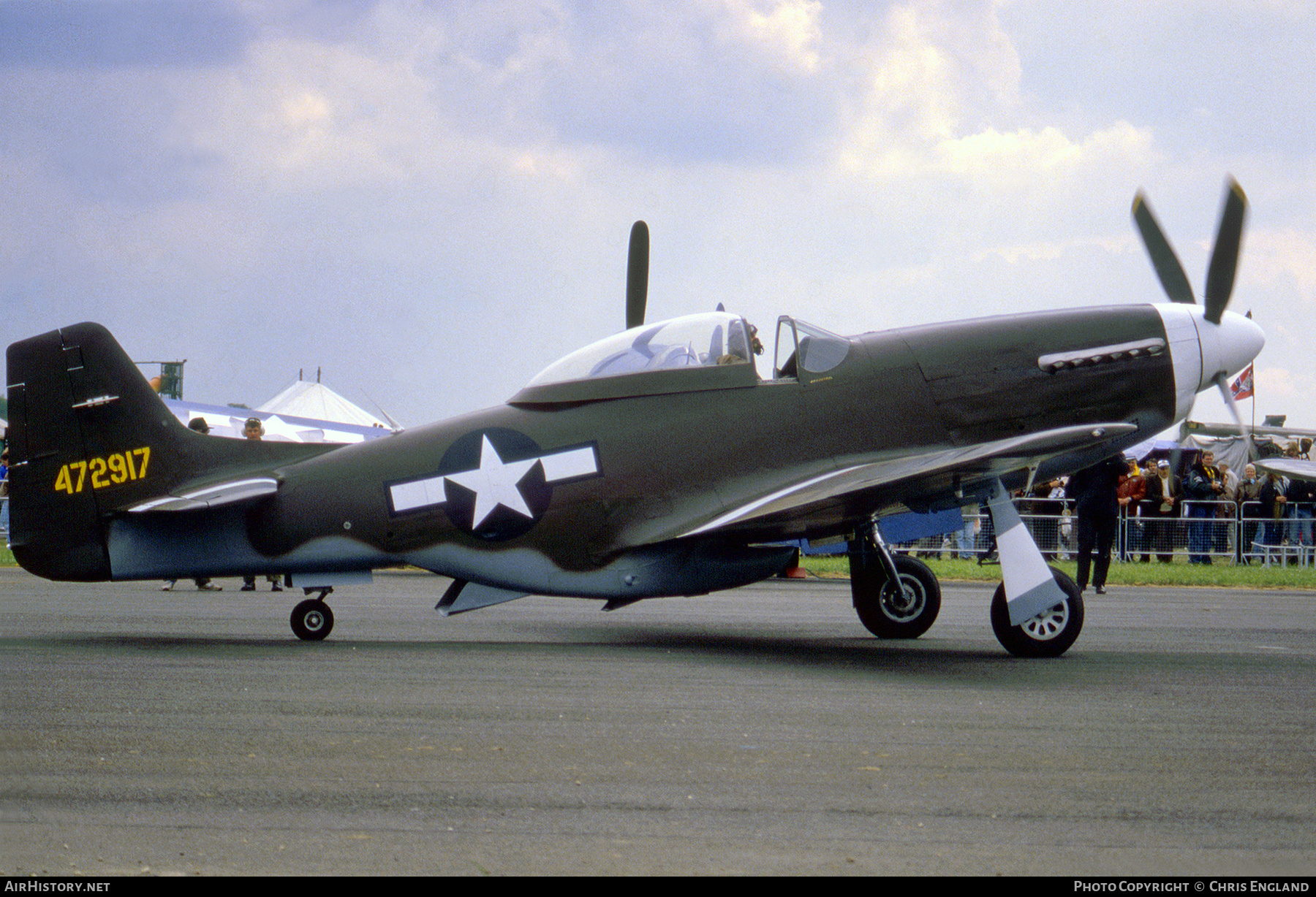 Aircraft Photo of G-HAEC / 472917 | Commonwealth CA-18 Mustang 22 (P-51D) | USA - Air Force | AirHistory.net #598731