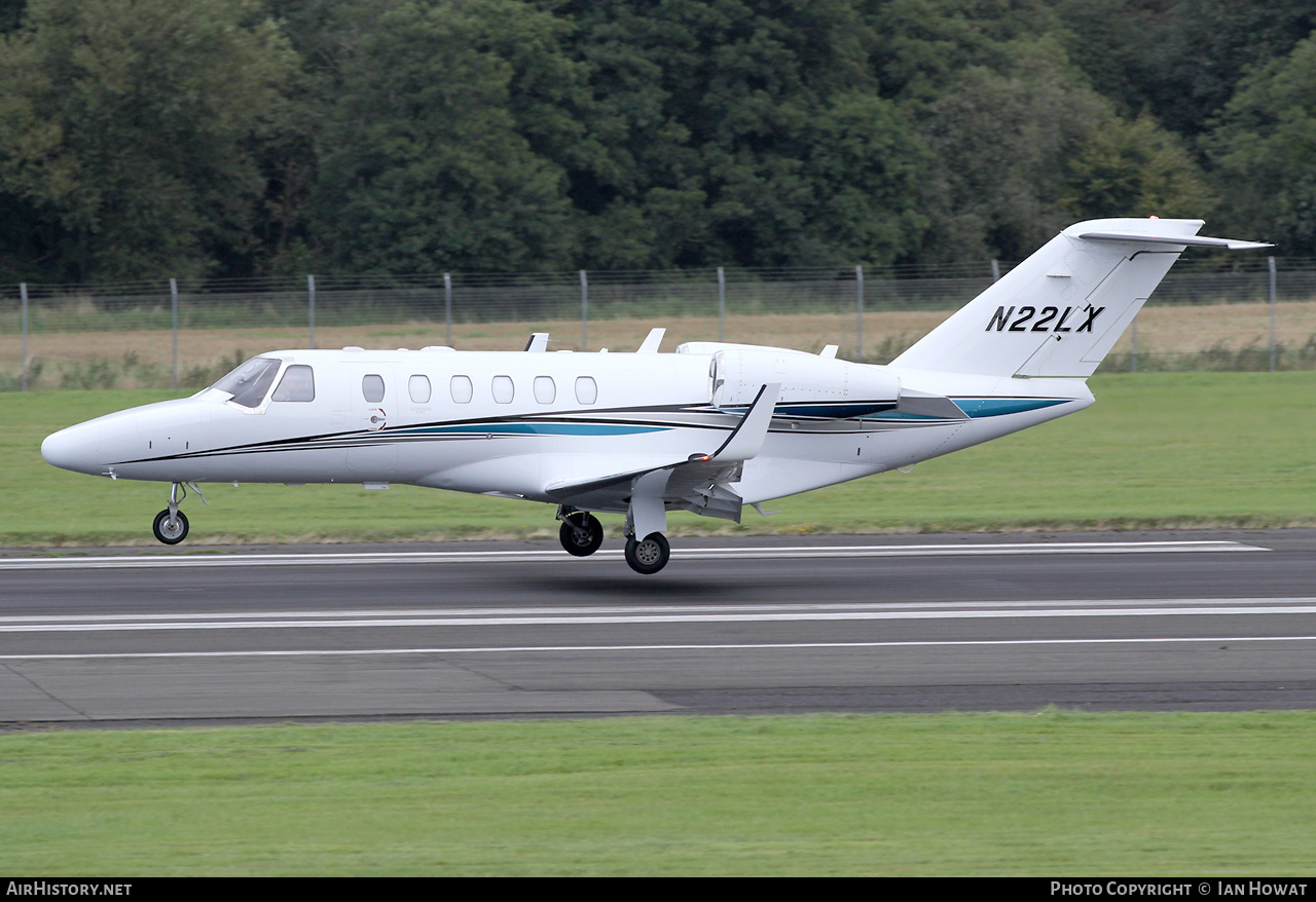 Aircraft Photo of N22LX | Cessna 525A CitationJet CJ2+ | AirHistory.net #598745