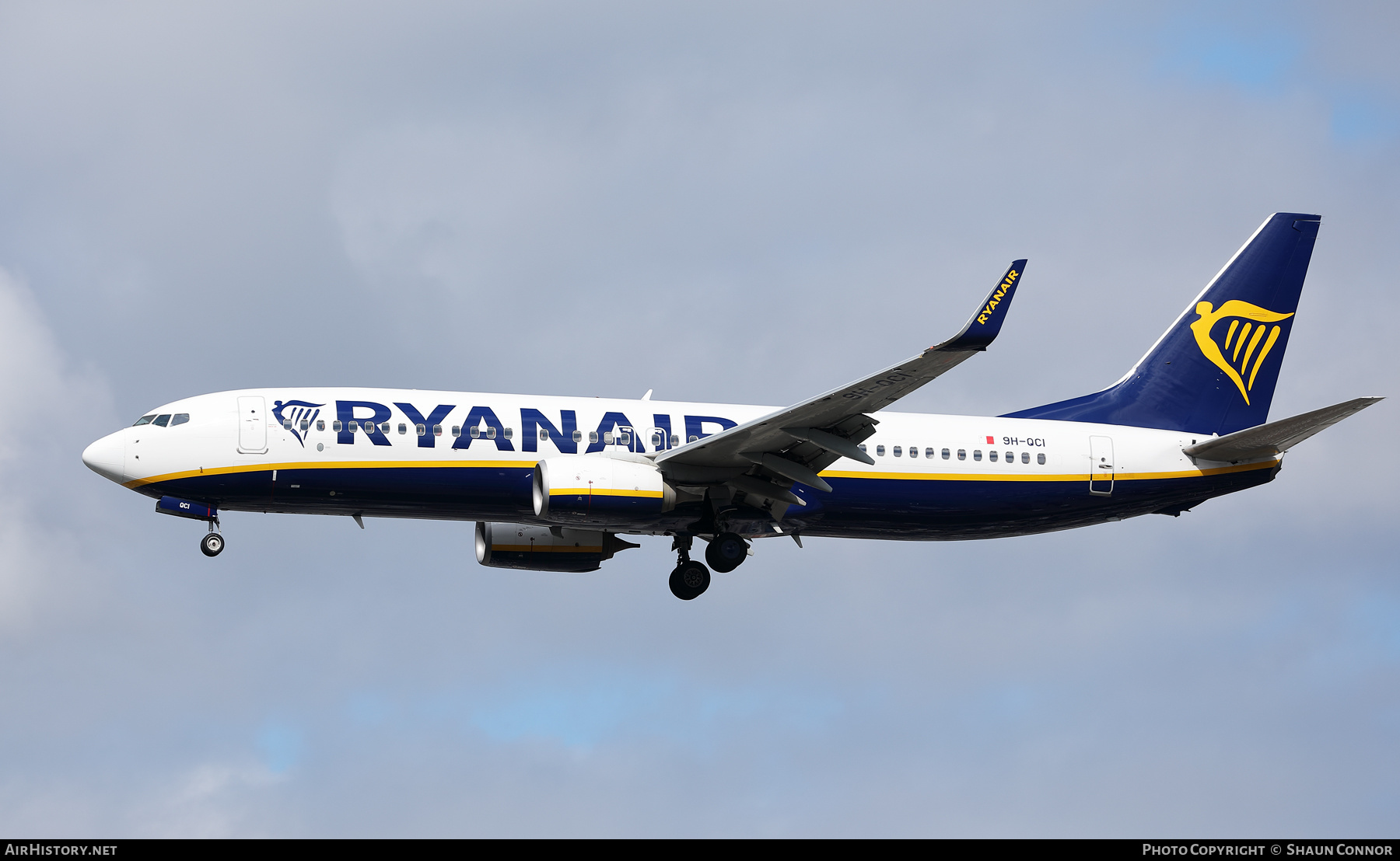 Aircraft Photo of 9H-QCI | Boeing 737-8AS | Ryanair | AirHistory.net #598771