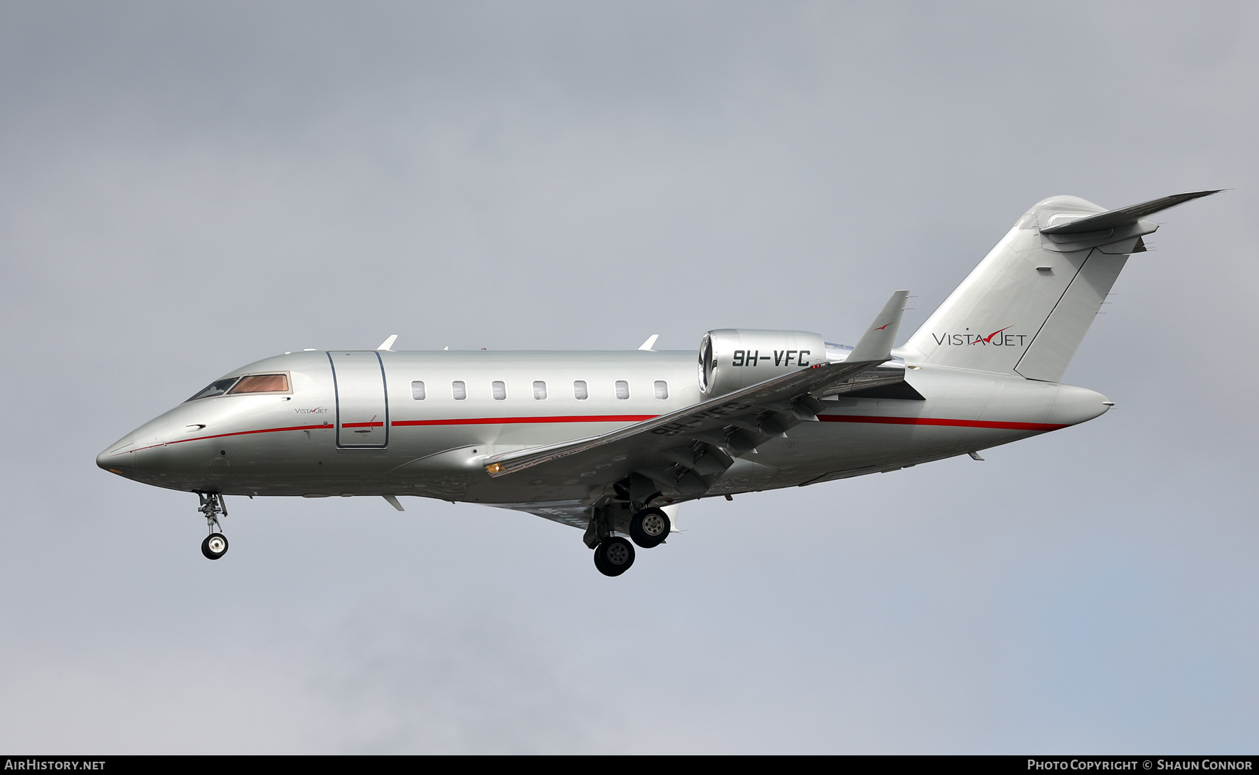 Aircraft Photo of 9H-VFC | Bombardier Challenger 605 (CL-600-2B16) | VistaJet | AirHistory.net #598772