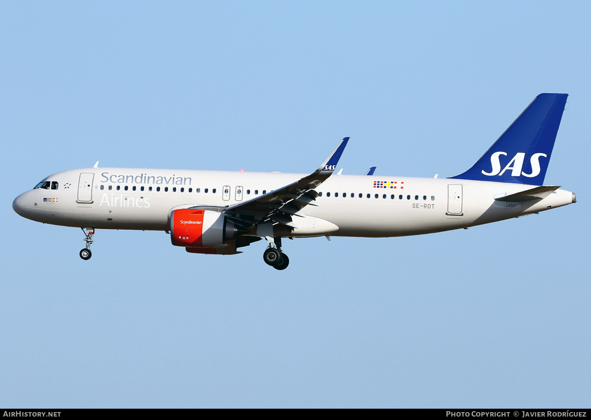 Aircraft Photo of SE-ROT | Airbus A320-251N | Scandinavian Airlines - SAS | AirHistory.net #598791