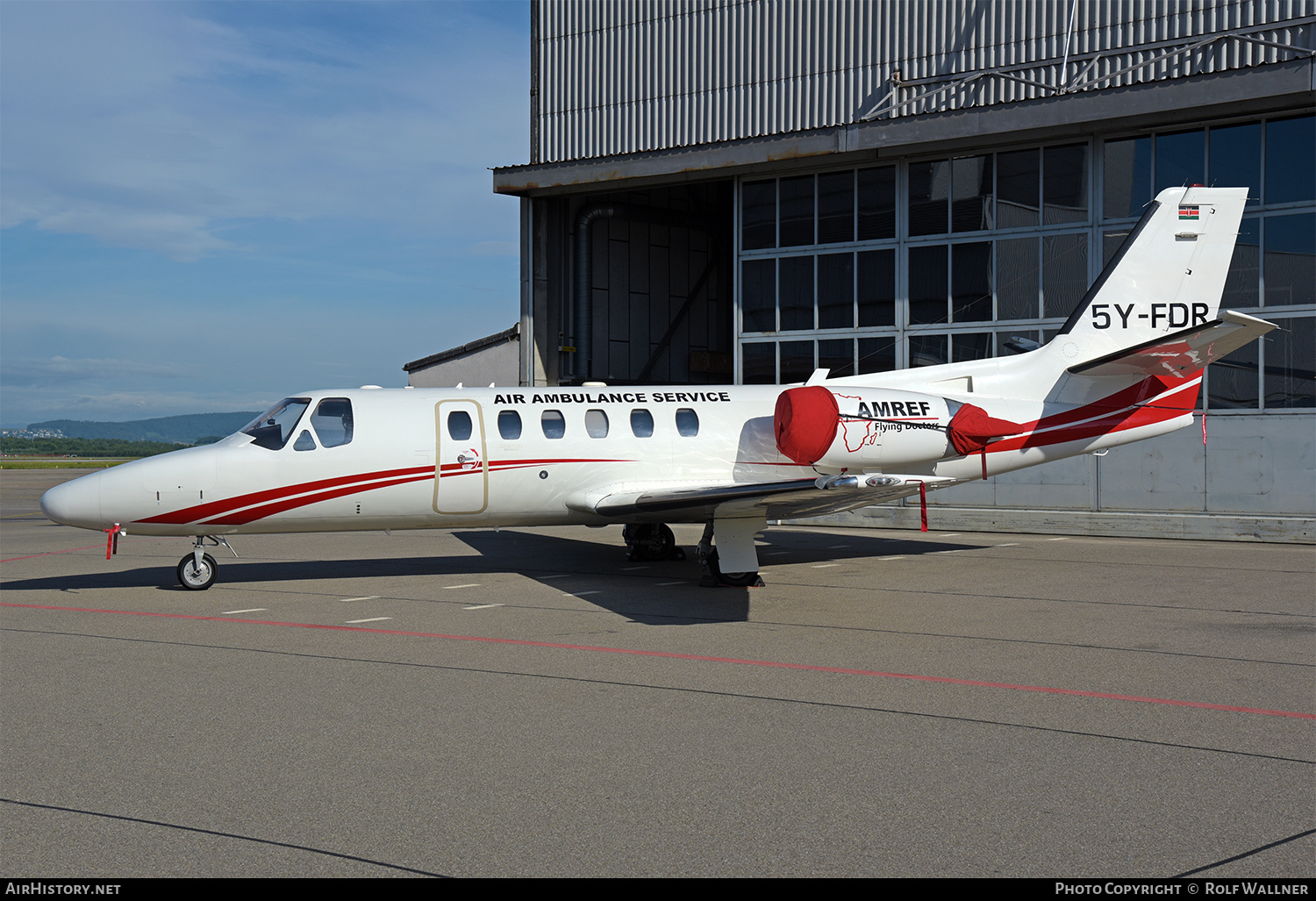 Aircraft Photo of 5Y-FDR | Cessna 550 Citation Bravo | AMREF Flying Doctors | AirHistory.net #598795