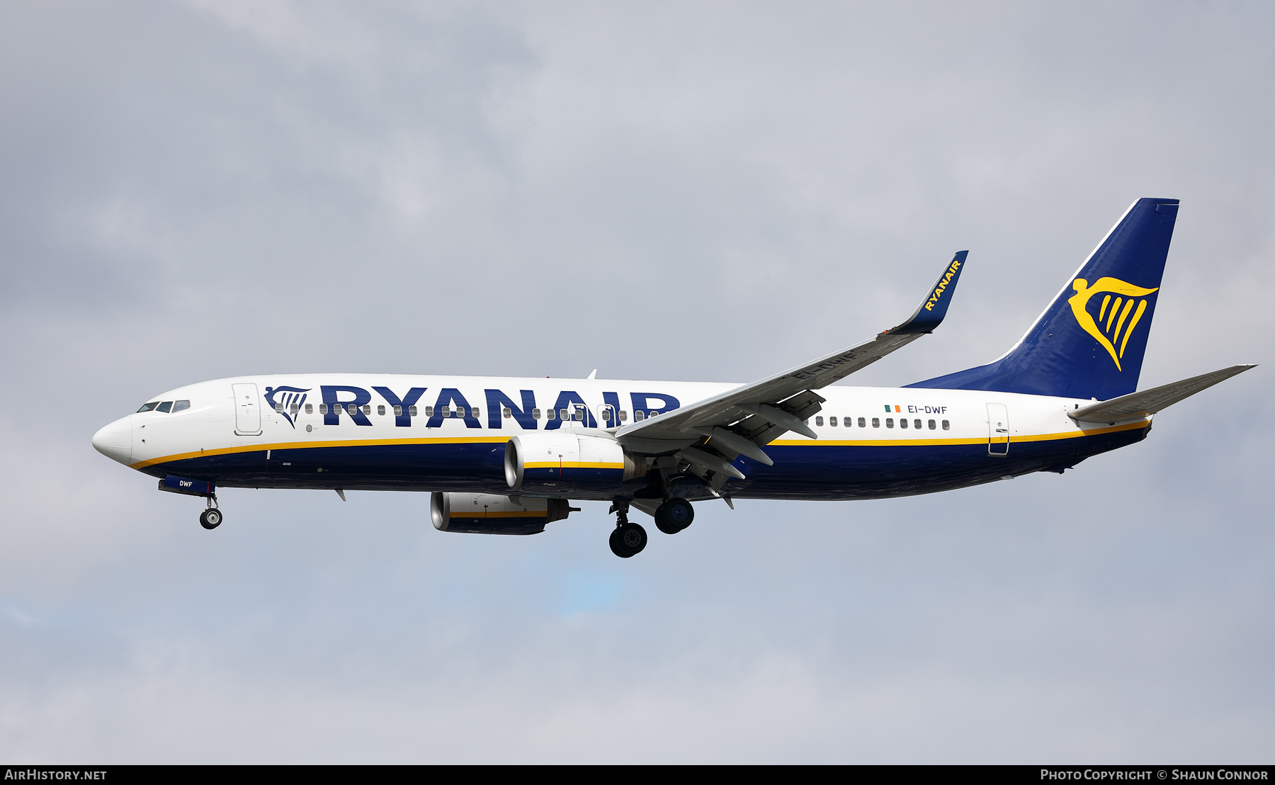 Aircraft Photo of EI-DWF | Boeing 737-8AS | Ryanair | AirHistory.net #598799