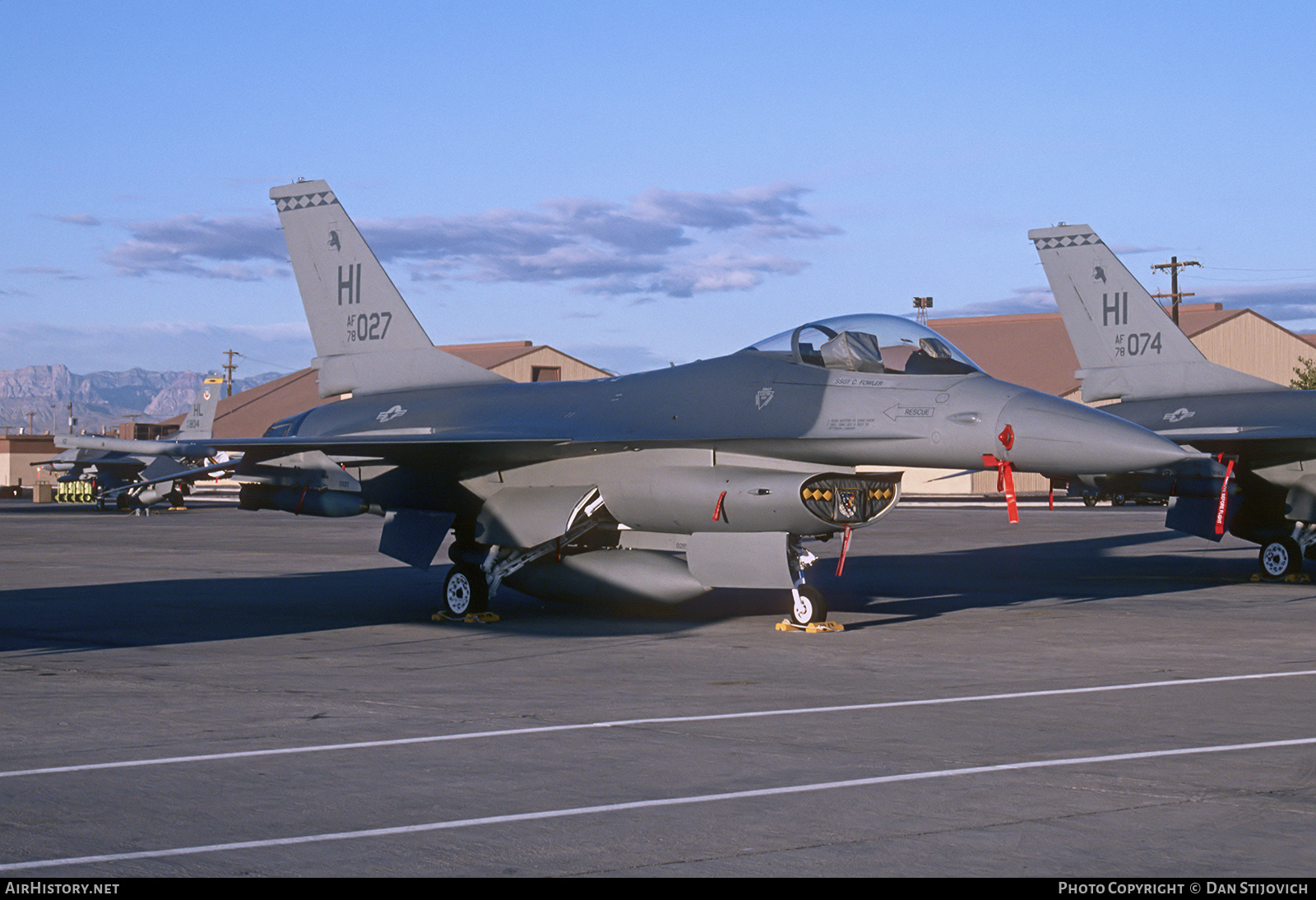 Aircraft Photo of 78-0027 / AF78-027 | General Dynamics F-16A Fighting Falcon | USA - Air Force | AirHistory.net #598804