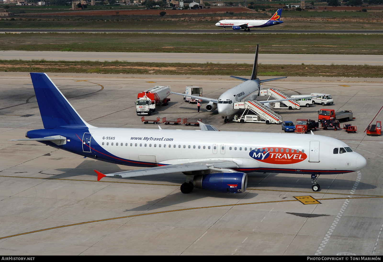 Aircraft Photo of G-SSAS | Airbus A320-231 | MyTravel Airways | AirHistory.net #598816