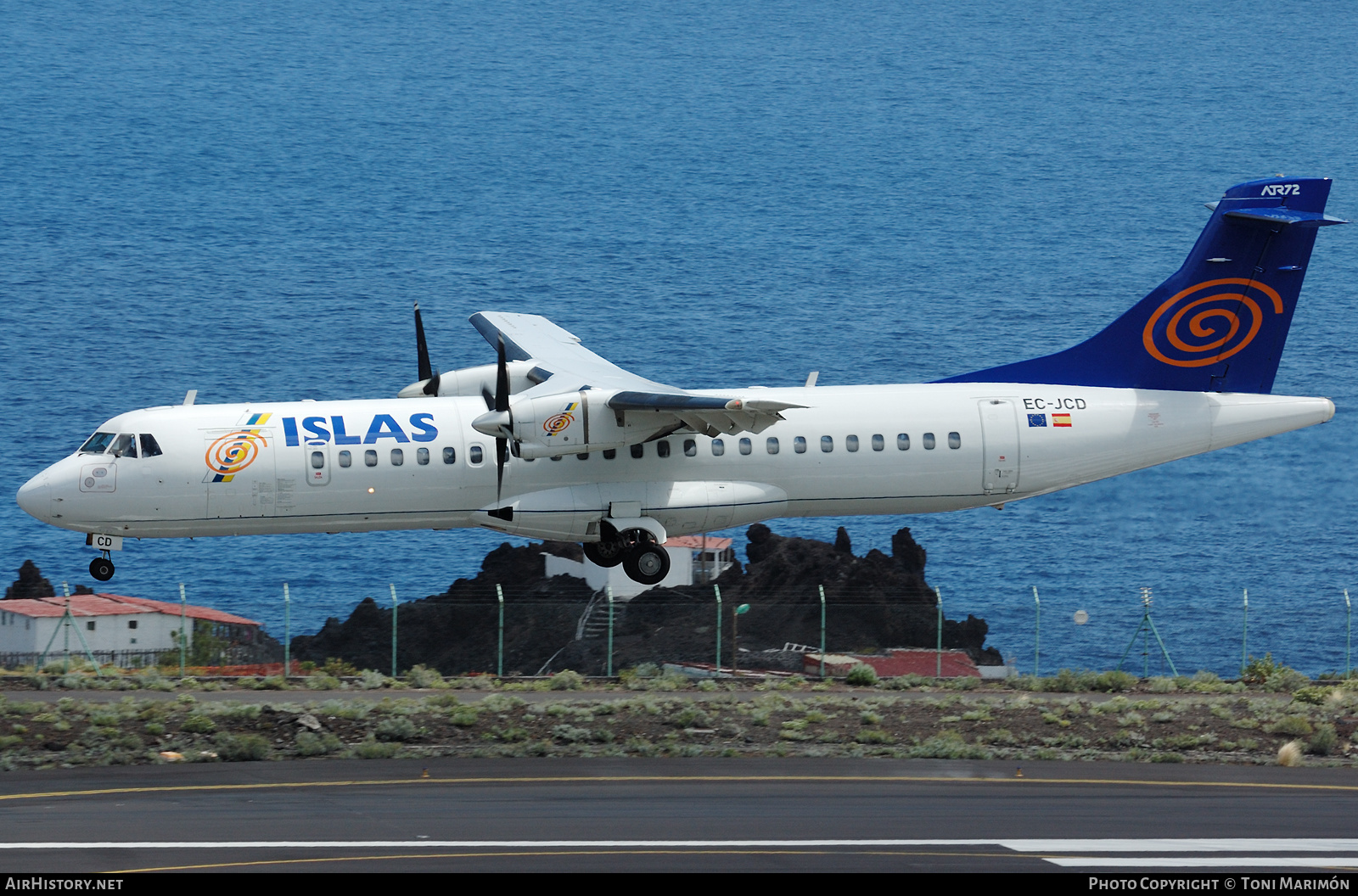 Aircraft Photo of EC-JCD | ATR ATR-72-202 | Islas Airways | AirHistory.net #598817