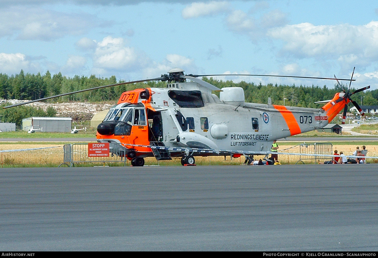 Aircraft Photo of 073 | Westland WS-61 Sea King Mk43 | Norway - Air Force | AirHistory.net #598824