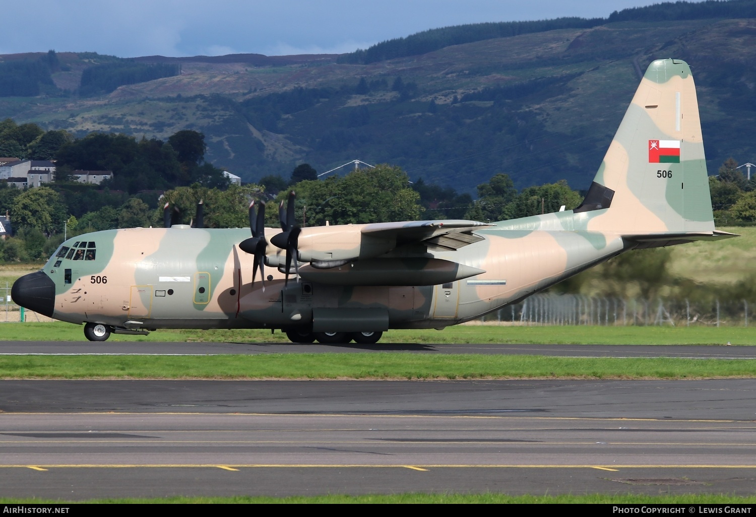 Aircraft Photo of 506 | Lockheed Martin C-130J Hercules | Oman - Air Force | AirHistory.net #598825