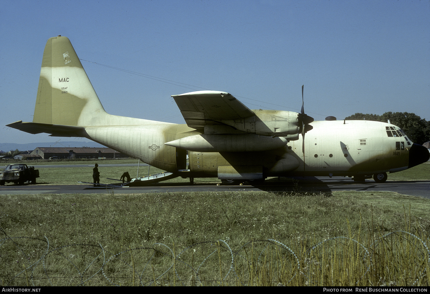 Aircraft Photo of 62-1821 / 21821 | Lockheed C-130E Hercules (L-382) | USA - Air Force | AirHistory.net #598826