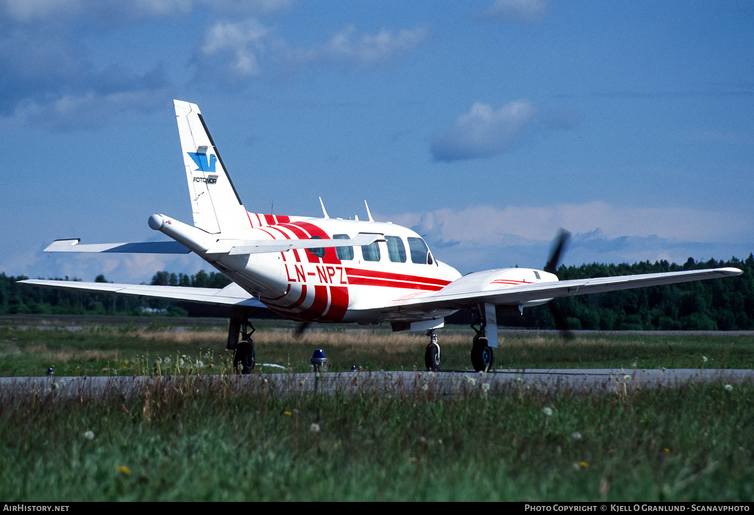 Aircraft Photo of LN-NPZ | Piper PA-31-310 Navajo C | Fotonor | AirHistory.net #598828