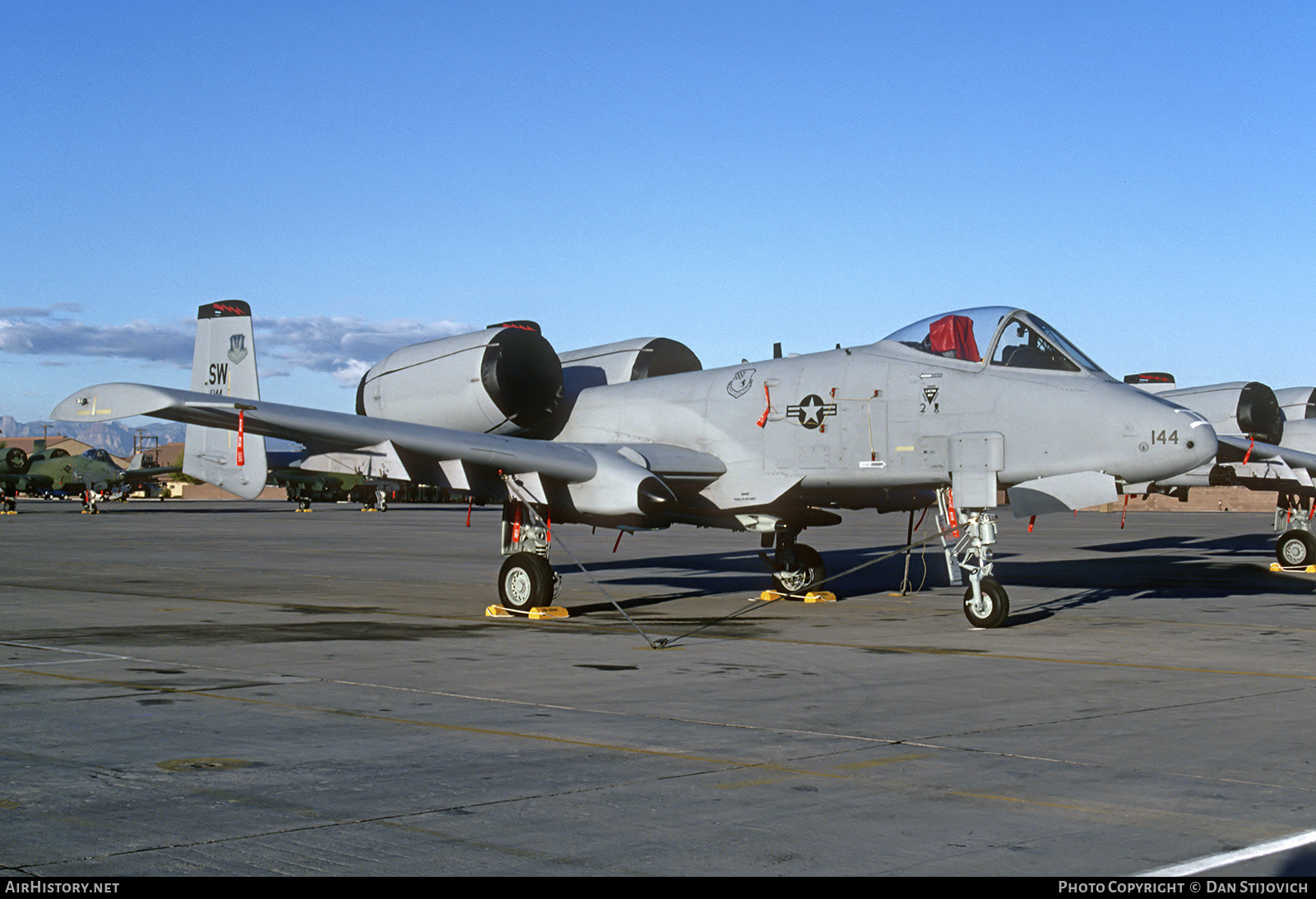 Aircraft Photo of 80-0144 / AF80-144 | Fairchild A-10A Thunderbolt II | USA - Air Force | AirHistory.net #598838