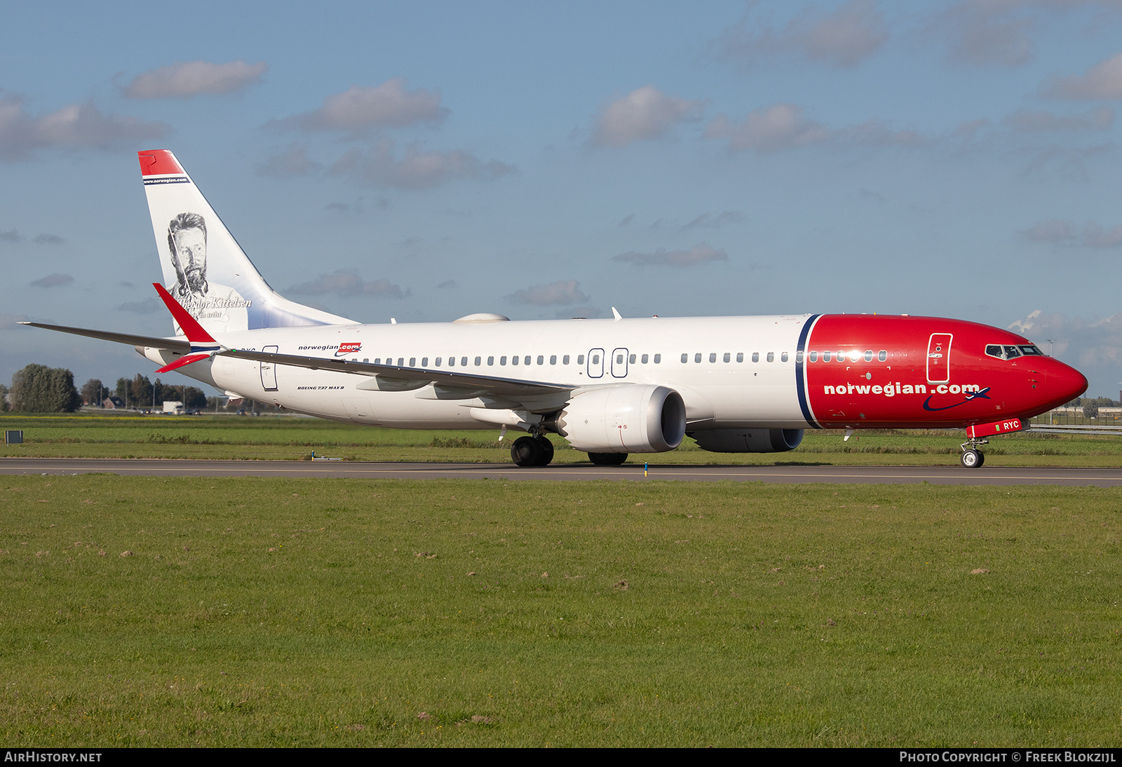 Aircraft Photo of SE-RYC | Boeing 737-8 Max 8 | Norwegian | AirHistory.net #598854