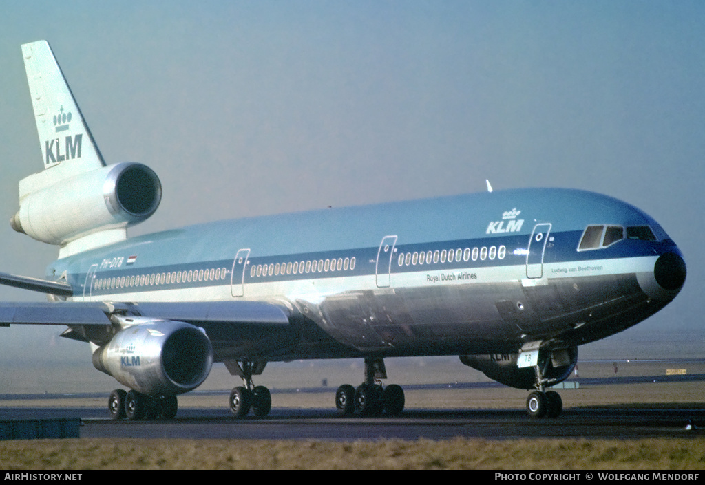 Aircraft Photo of PH-DTB | McDonnell Douglas DC-10-30 | KLM - Royal Dutch Airlines | AirHistory.net #598857
