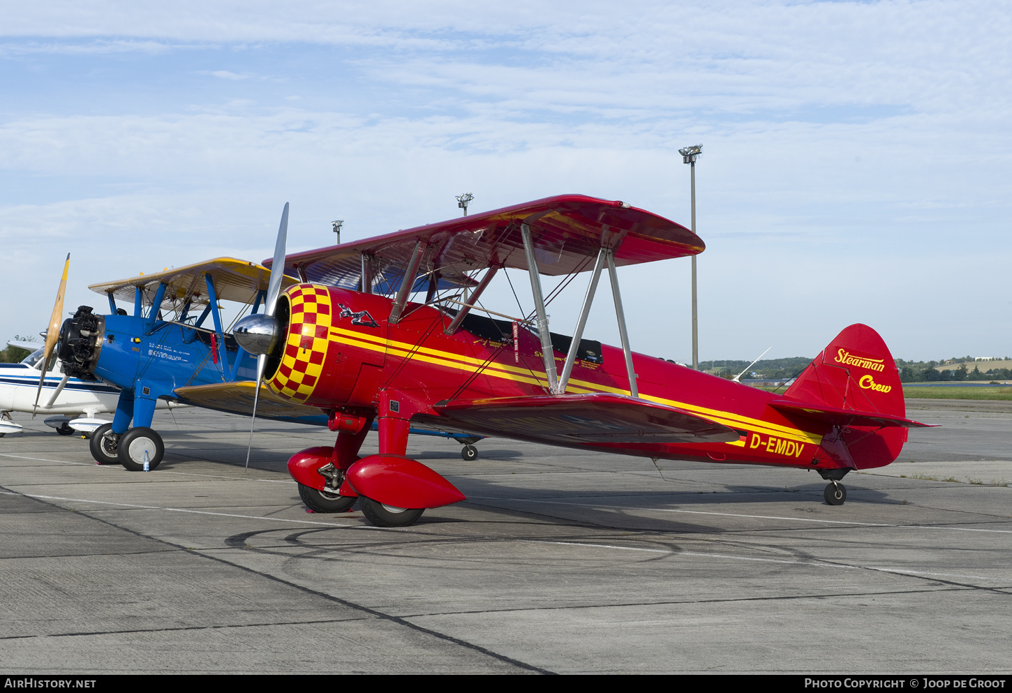 Aircraft Photo of D-EMDV | Boeing PT-13D Kaydet (E75) | Stearman Crew | AirHistory.net #598858