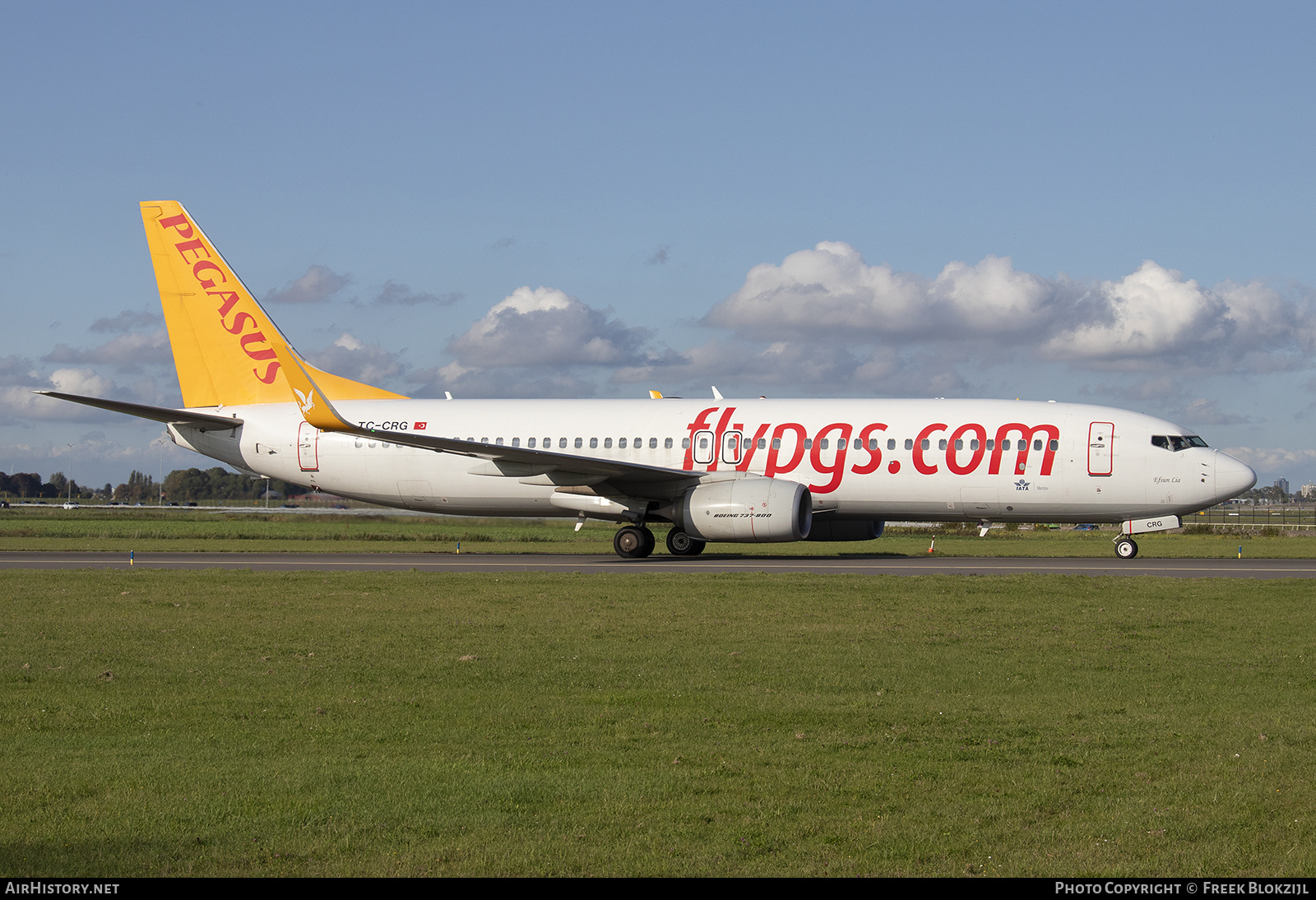 Aircraft Photo of TC-CRG | Boeing 737-82R | Pegasus Airlines | AirHistory.net #598861