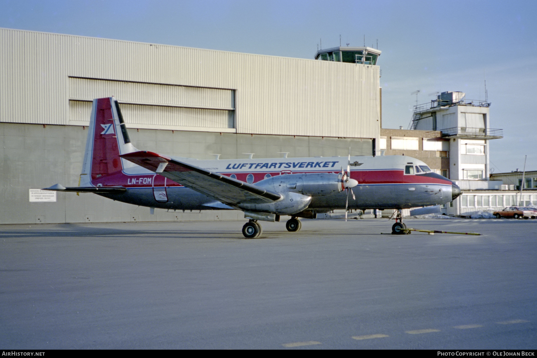 Aircraft Photo of LN-FOM | Hawker Siddeley HS-748 Srs2A/235 | Luftfartsverket | AirHistory.net #598866